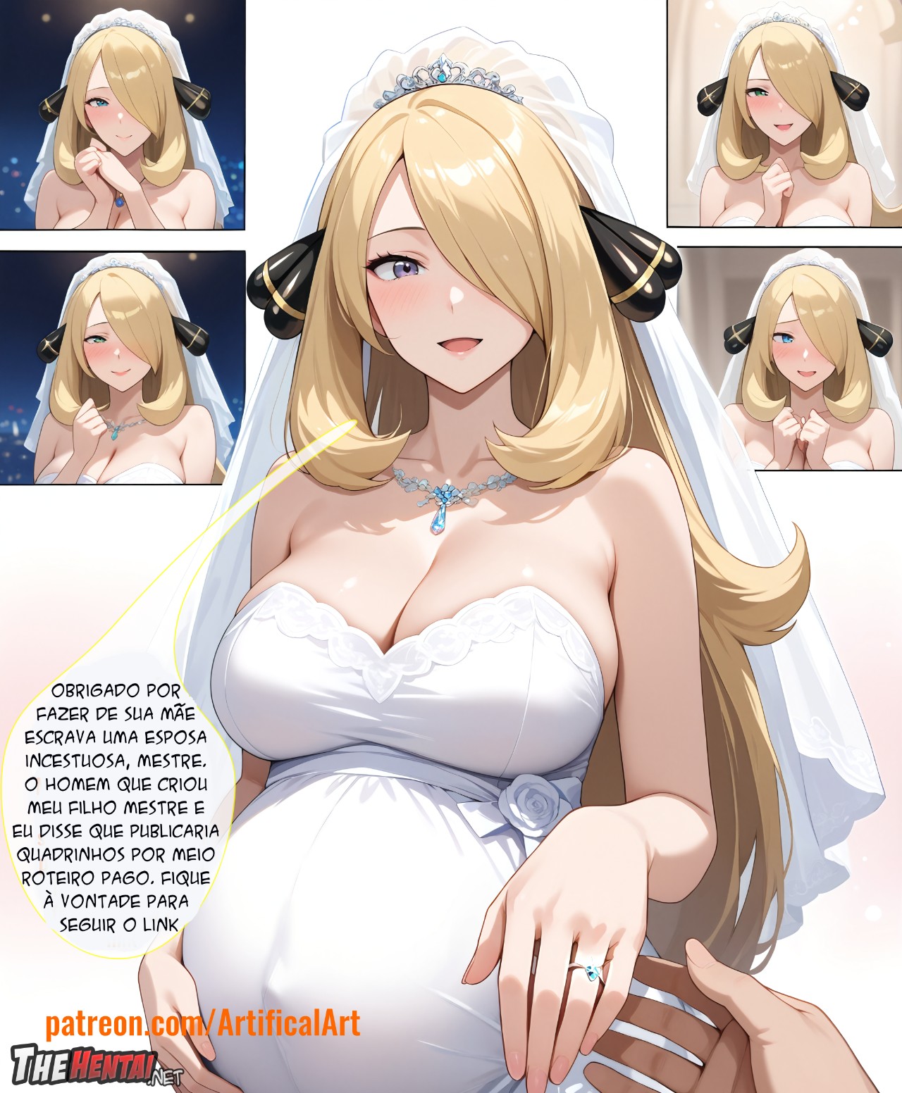 AI Generated: Cynthia (Pokemon) Hentai pt-br 07