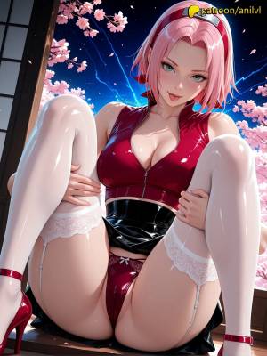 AI Generated: Sakura Haruno Hentai pt-br 05