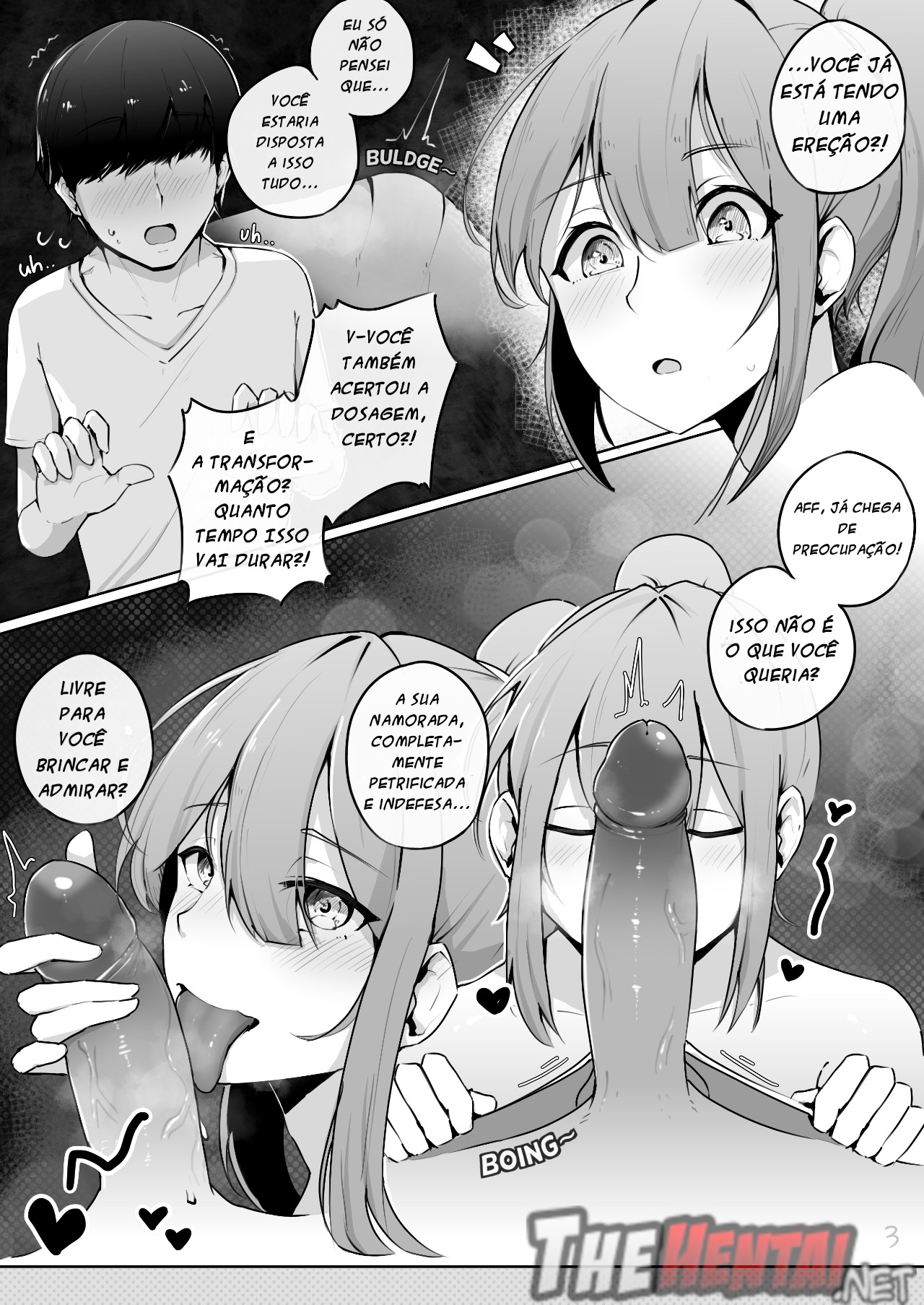 My Petrified Girlfriend Can't Be This Cute! Hentai pt-br 04