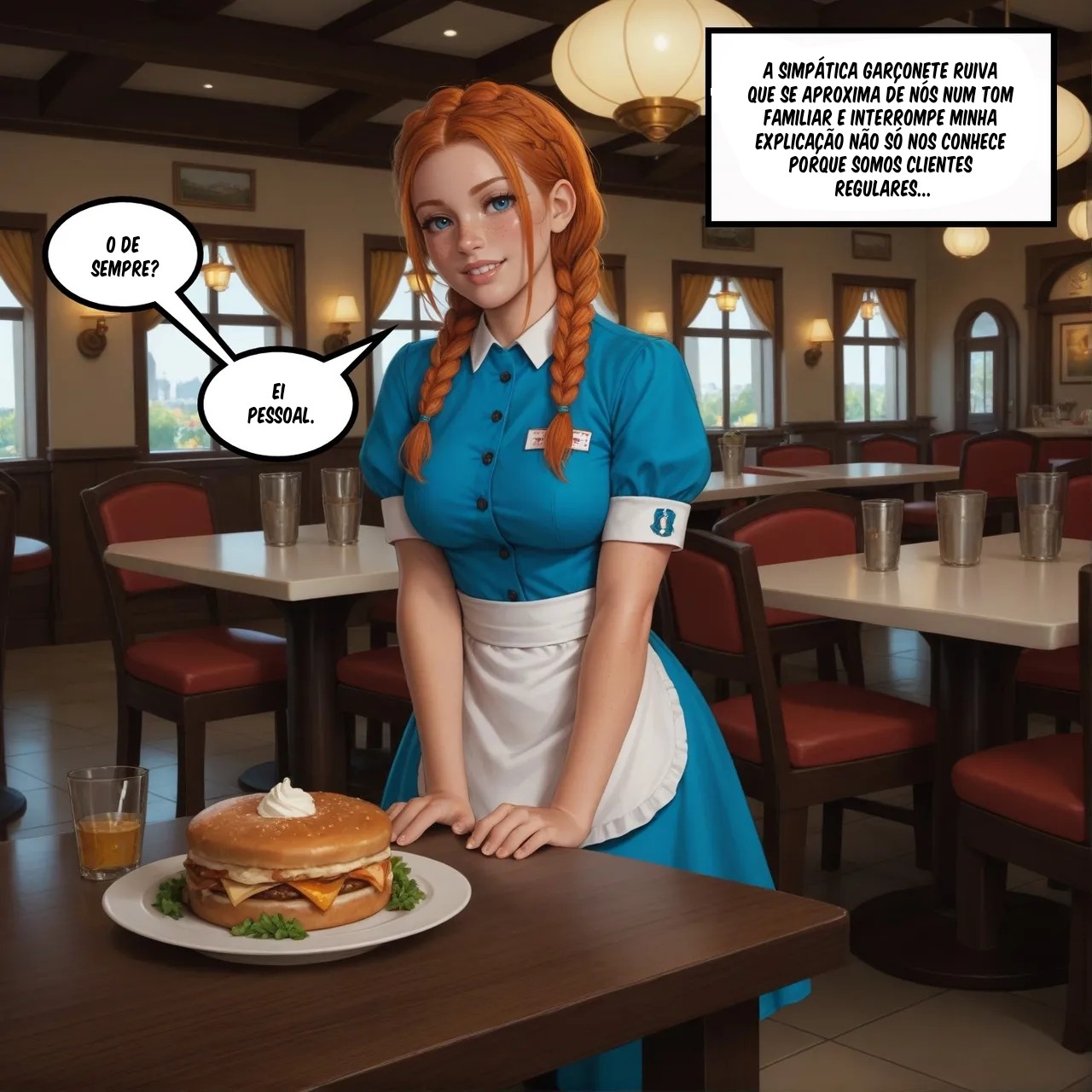 Reality Rewrite Restaurant Hentai pt-br 04