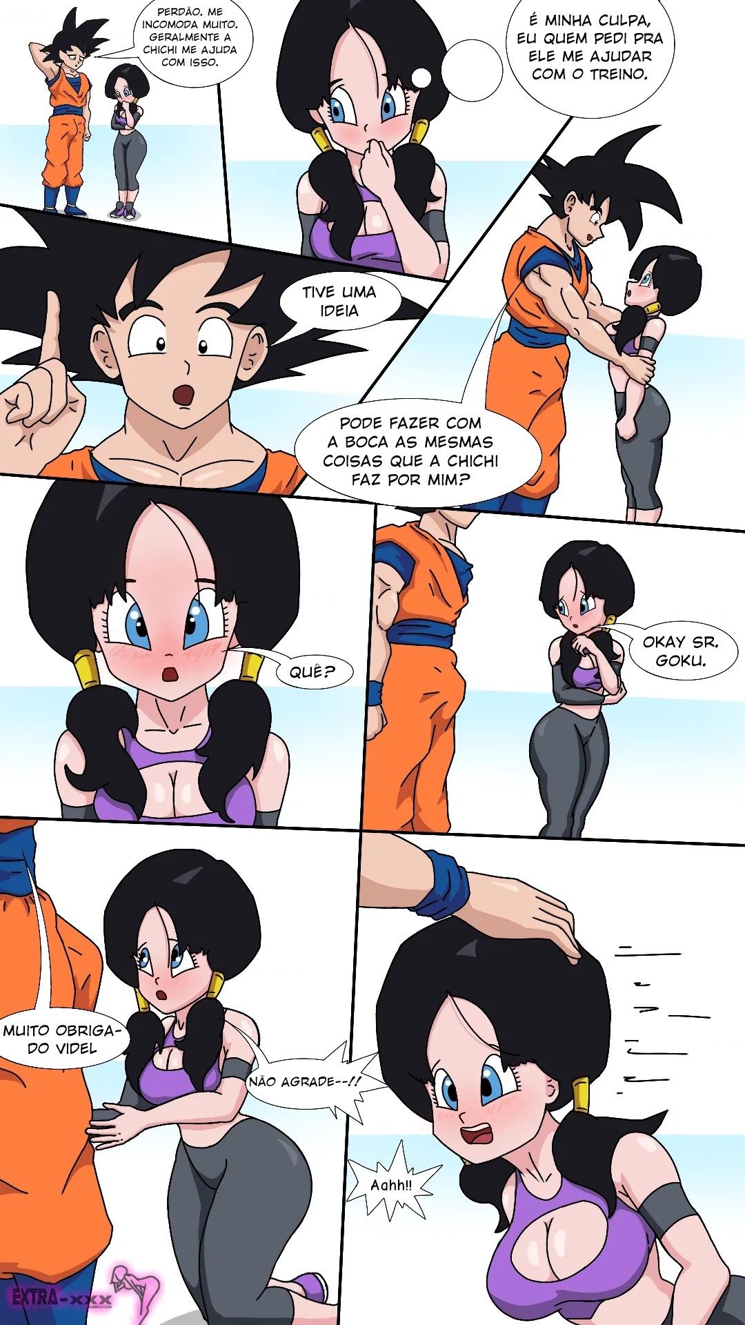 Videl's Special Training Hentai pt-br 05