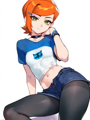 AI Generated: Gwen Tennyson Part 2 Hentai pt-br 03