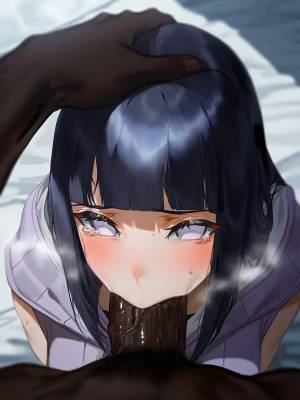 AI Generated: Hinata Hyuga By Mirham Hentai pt-br 06