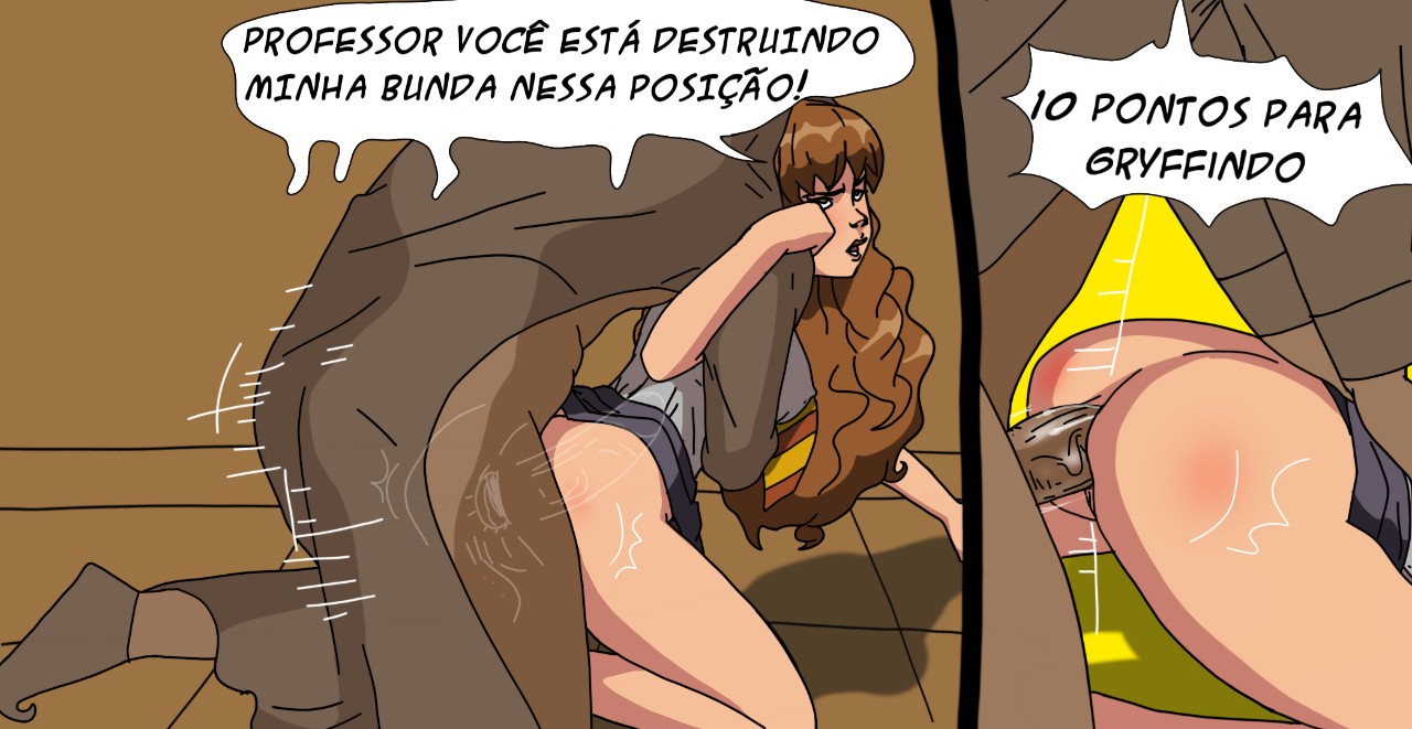 Harry Potter: Hermione Granger Hentai pt-br 108