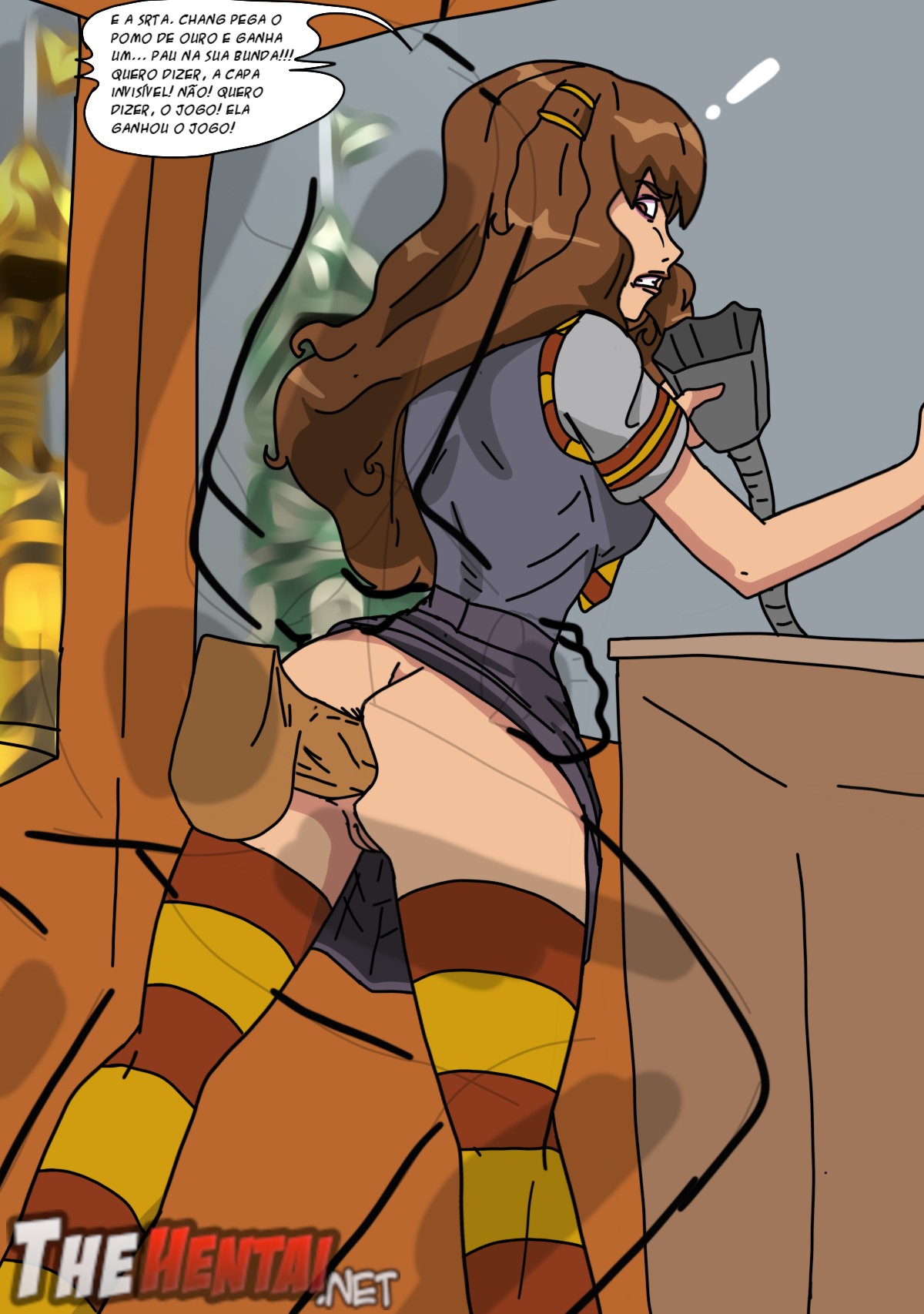 Harry Potter: Hermione Granger Hentai pt-br 116