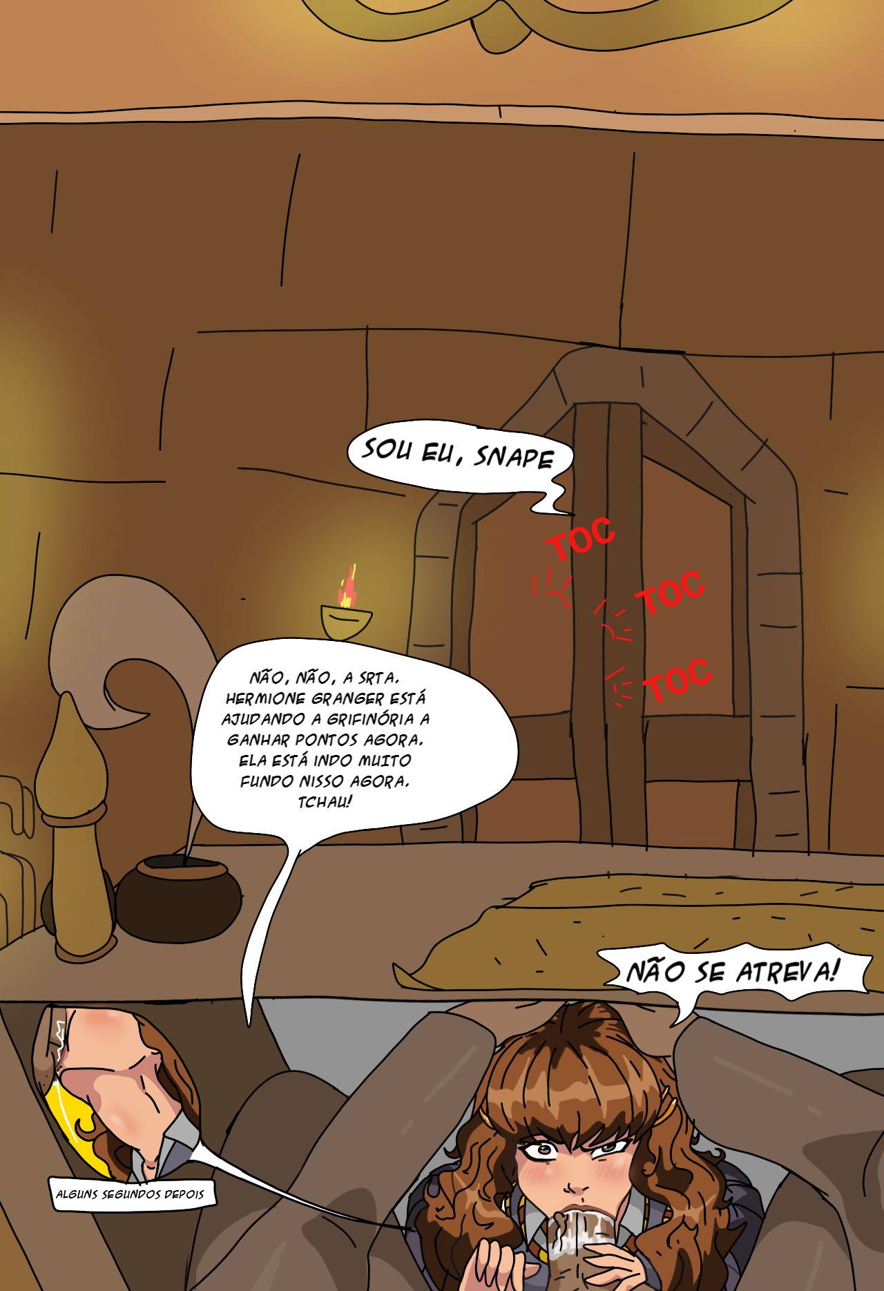 Harry Potter: Hermione Granger Hentai pt-br 139