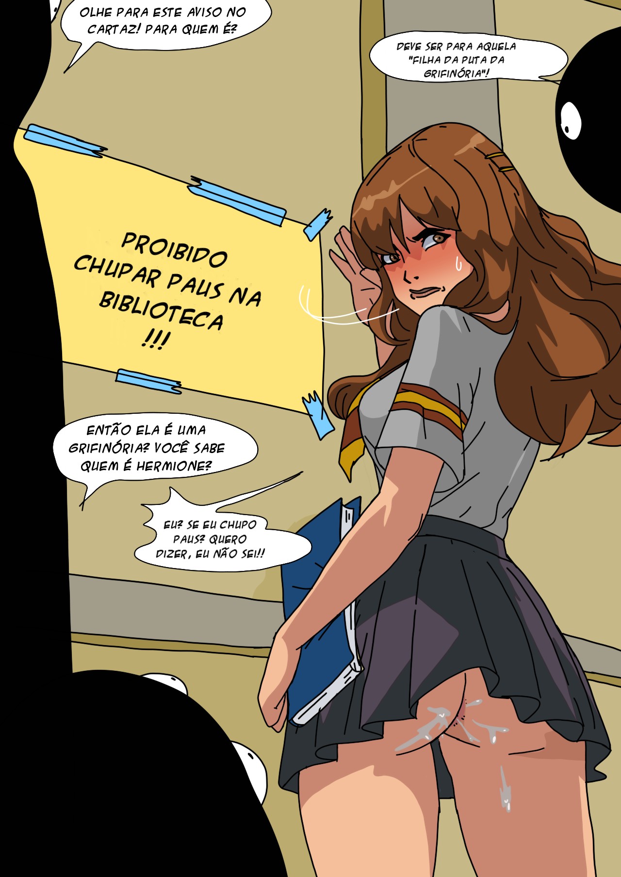 Harry Potter: Hermione Granger Hentai pt-br 48
