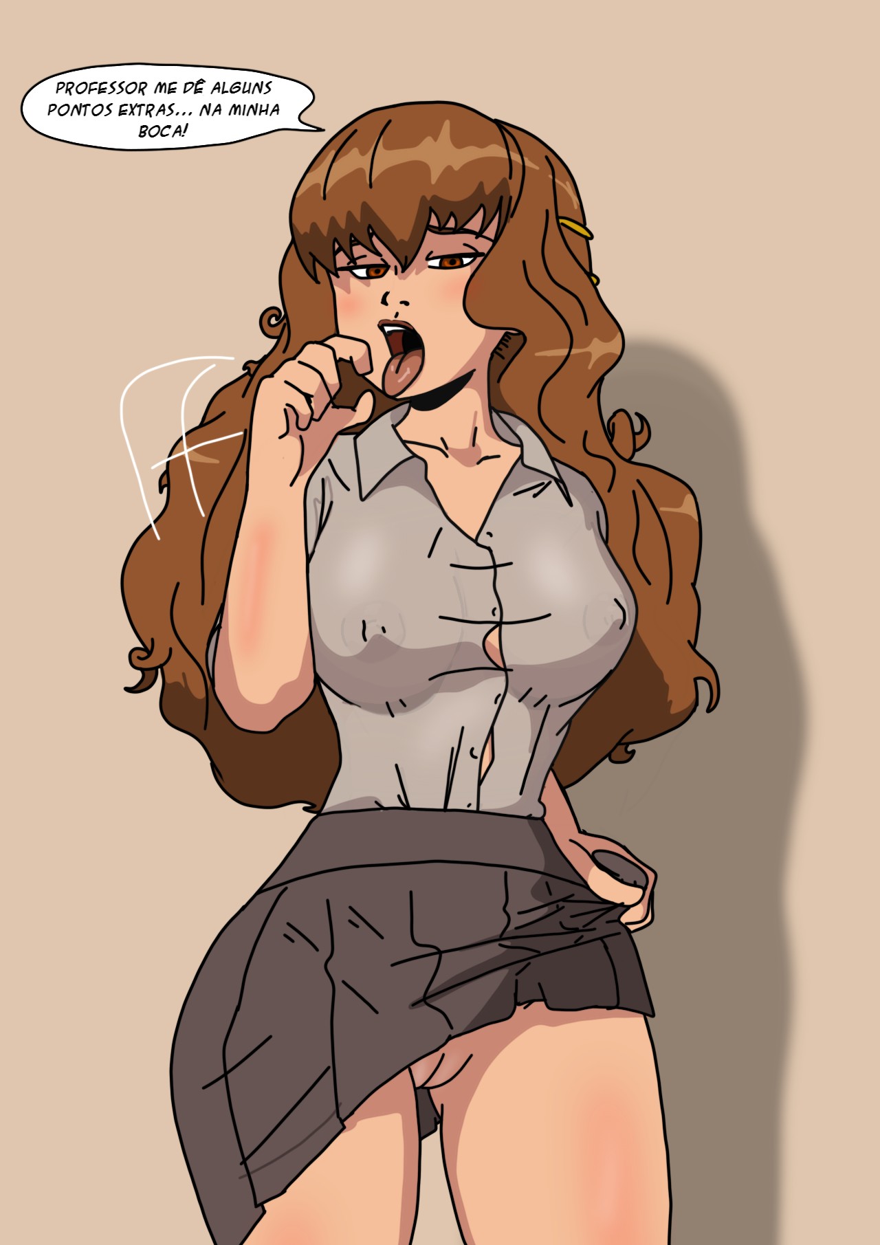 Harry Potter: Hermione Granger Hentai pt-br 85