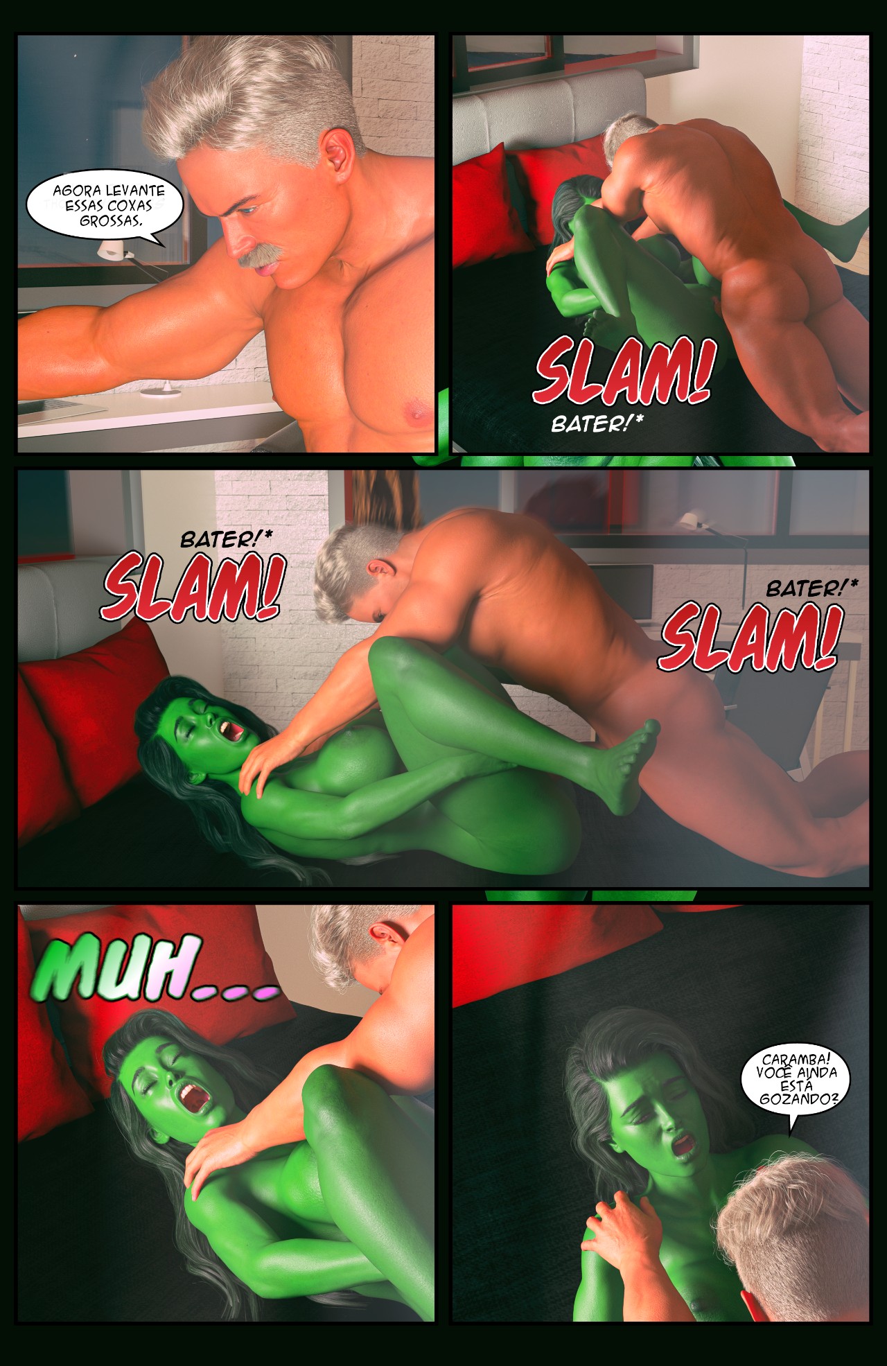 Hulk: Bustier Part 2 Hentai pt-br 30