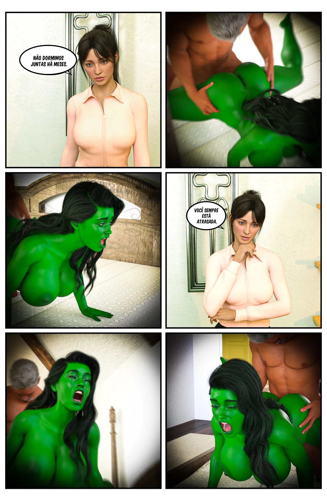 Hulk: Bustier Part 3 Hentai pt-br 10