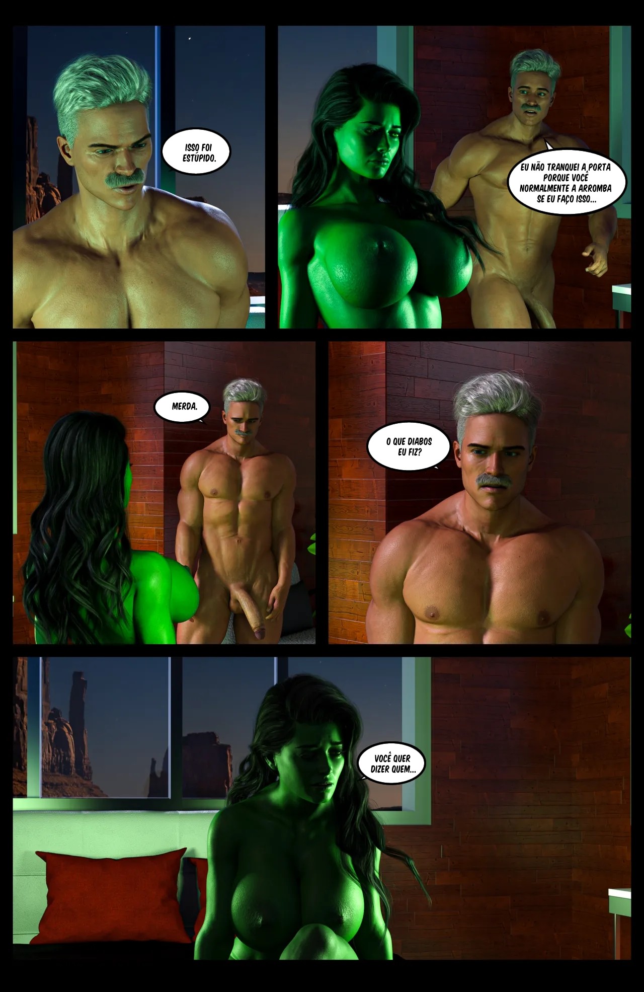 Hulk: Bustier Part 3 Hentai pt-br 19