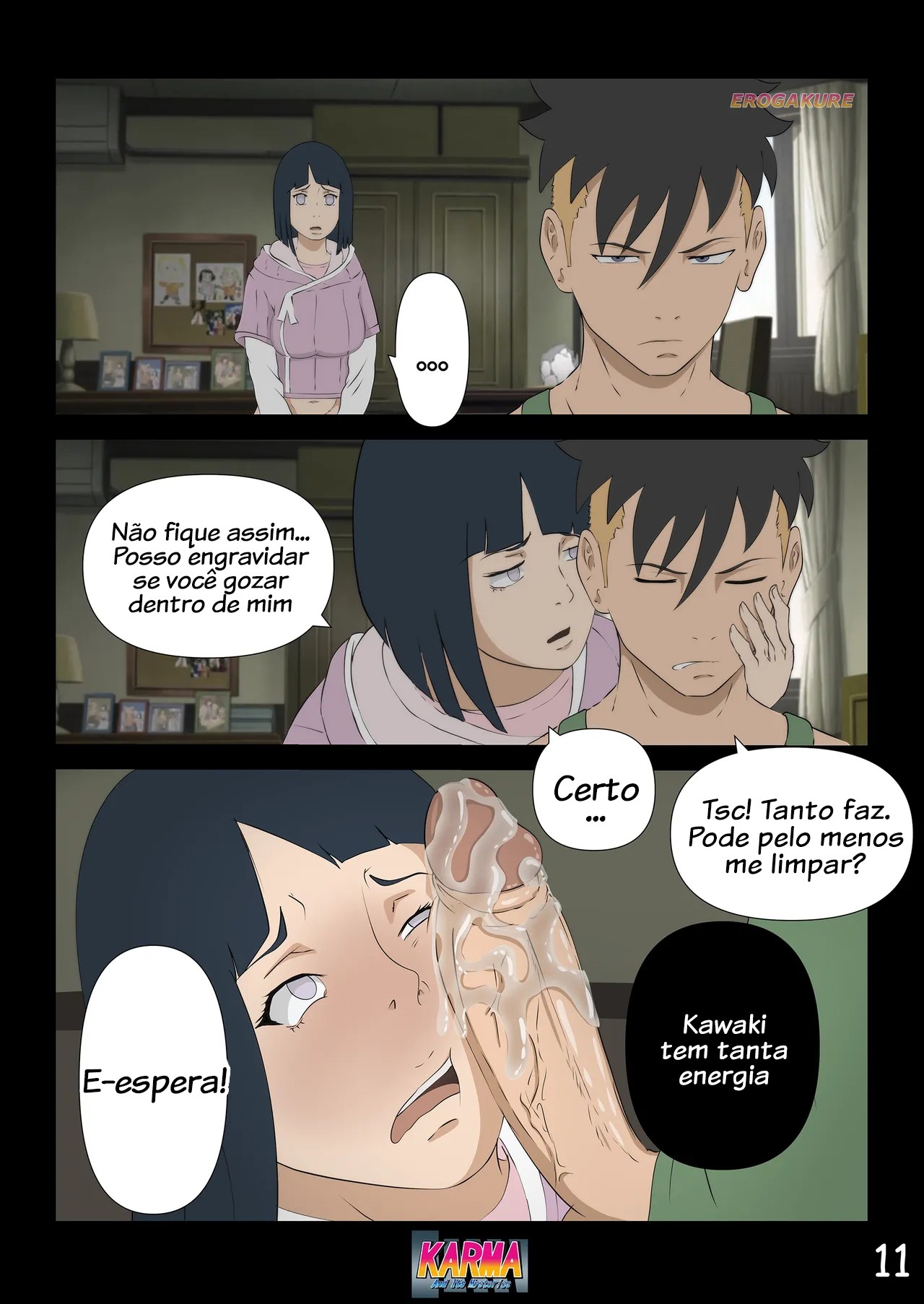 Karma And Its Mysteries Part 3: Training Hentai pt-br 12