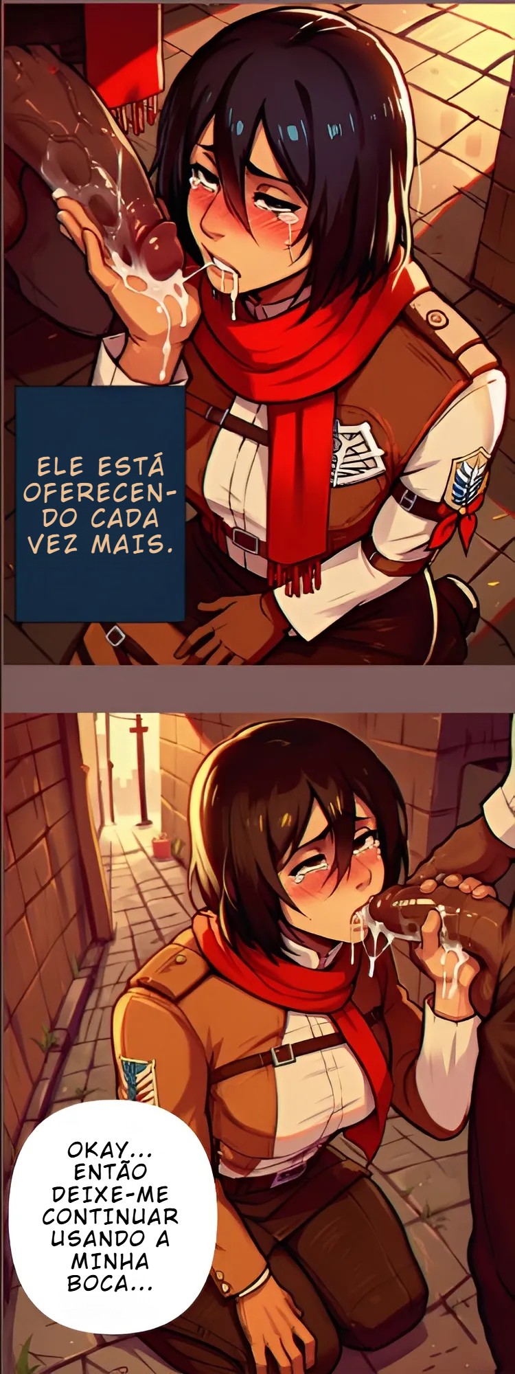 Mikasa Debauched Life Hentai pt-br 14