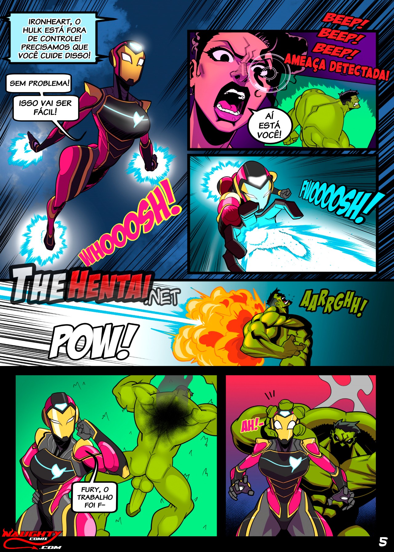 The Insatiable Hulk Hentai pt-br 05