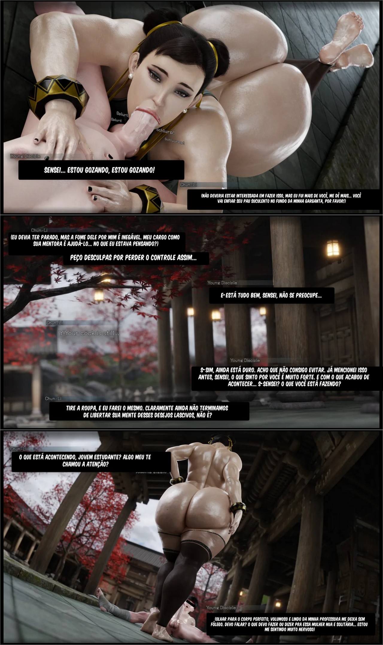 Chun-Li's Favorite Student Hentai pt-br 11