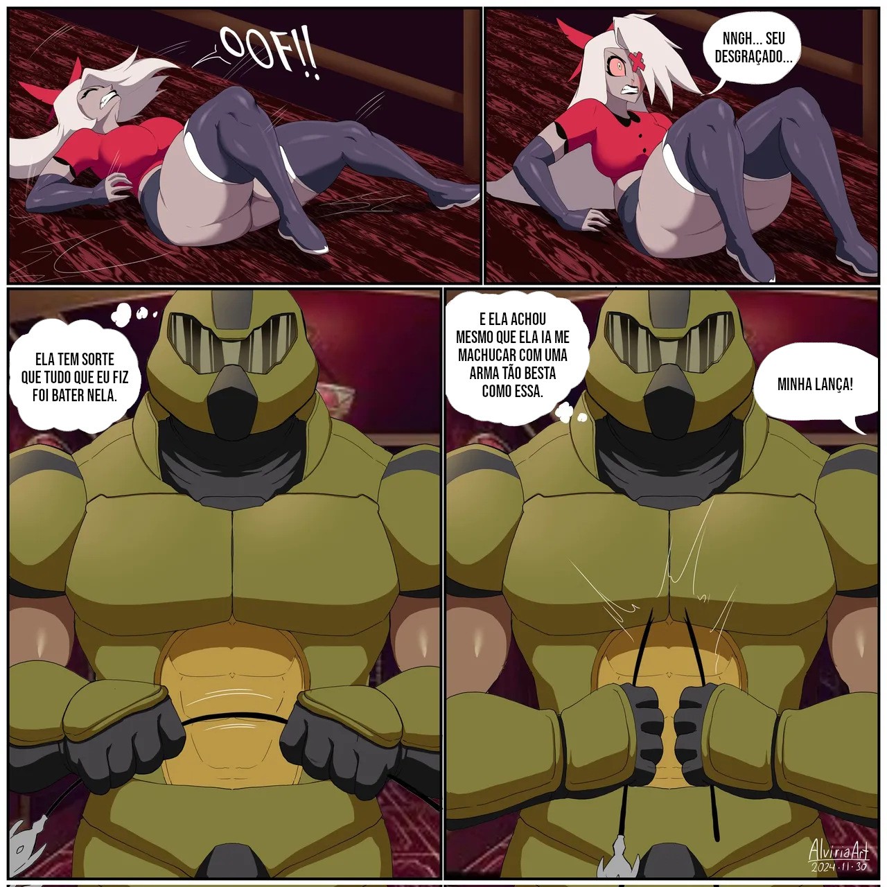 Doom x Hazbin Hotel Hentai pt-br 15