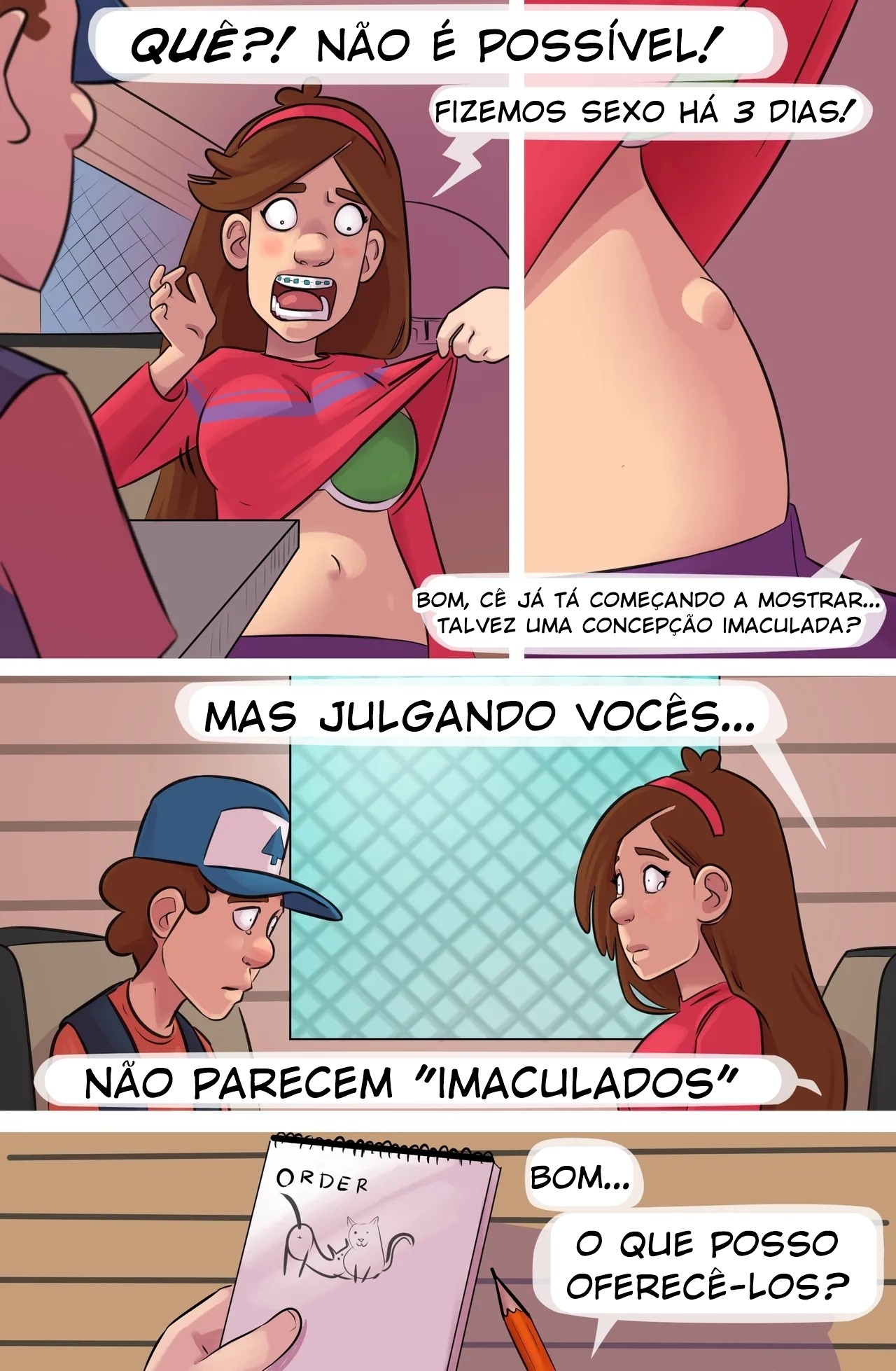 Gravity Falls Porn Parody Part 4 Hentai pt-br 13