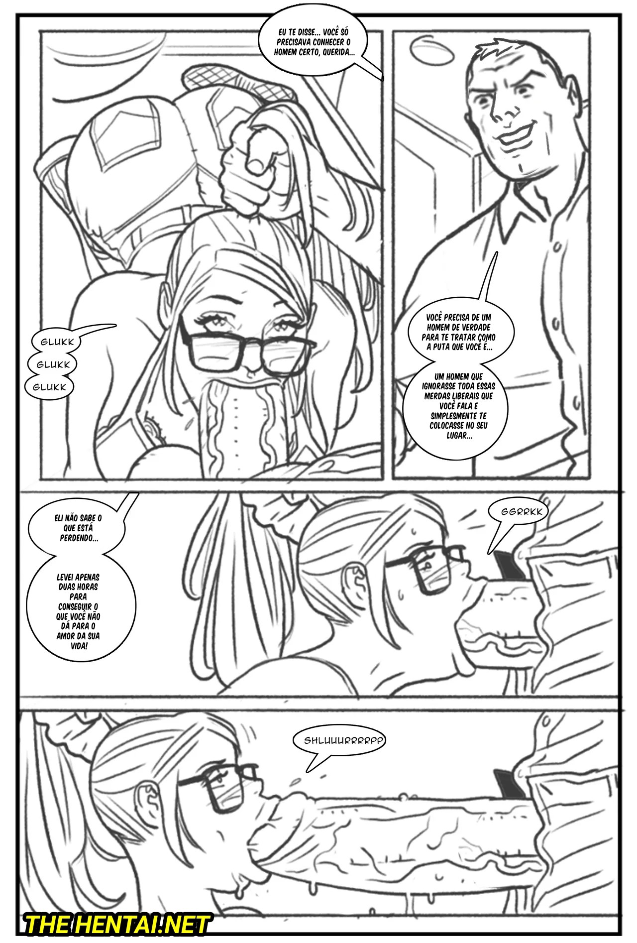 Hipster Chicks Love Big Dicks Hentai pt-br 40