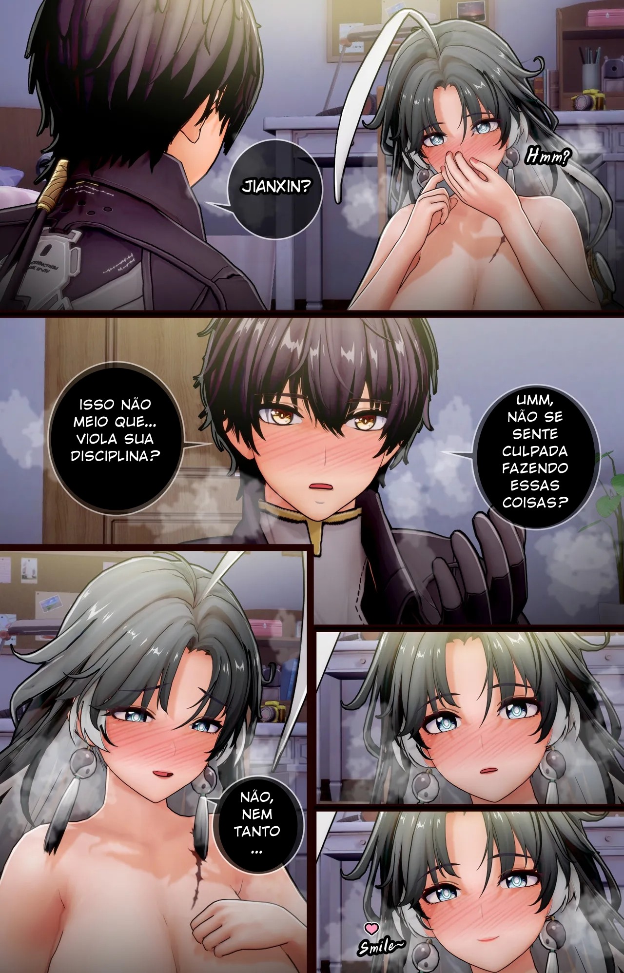 Jianxin "Private" Lesson With Rover Hentai pt-br 40
