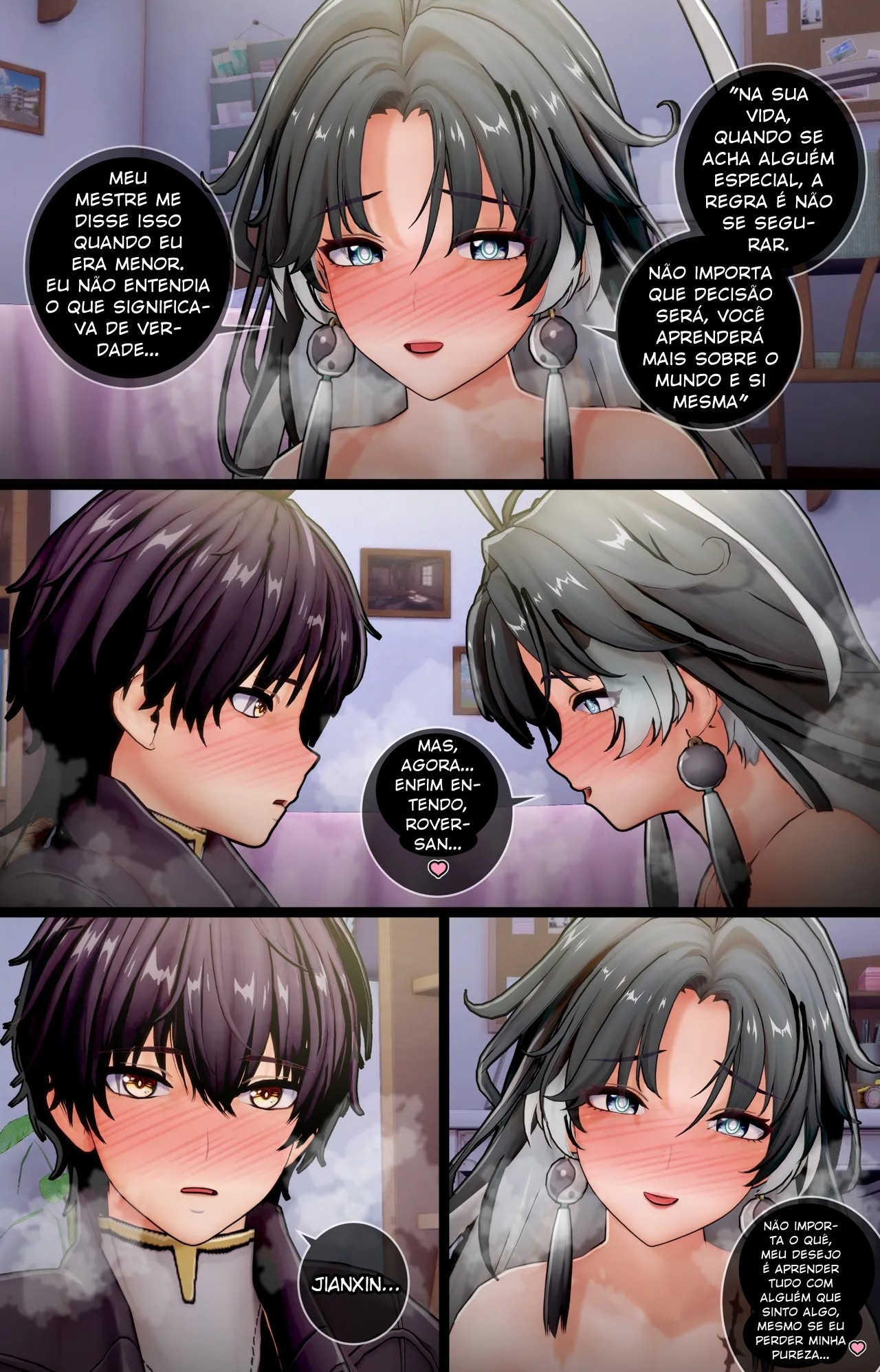 Jianxin "Private" Lesson With Rover Hentai pt-br 41