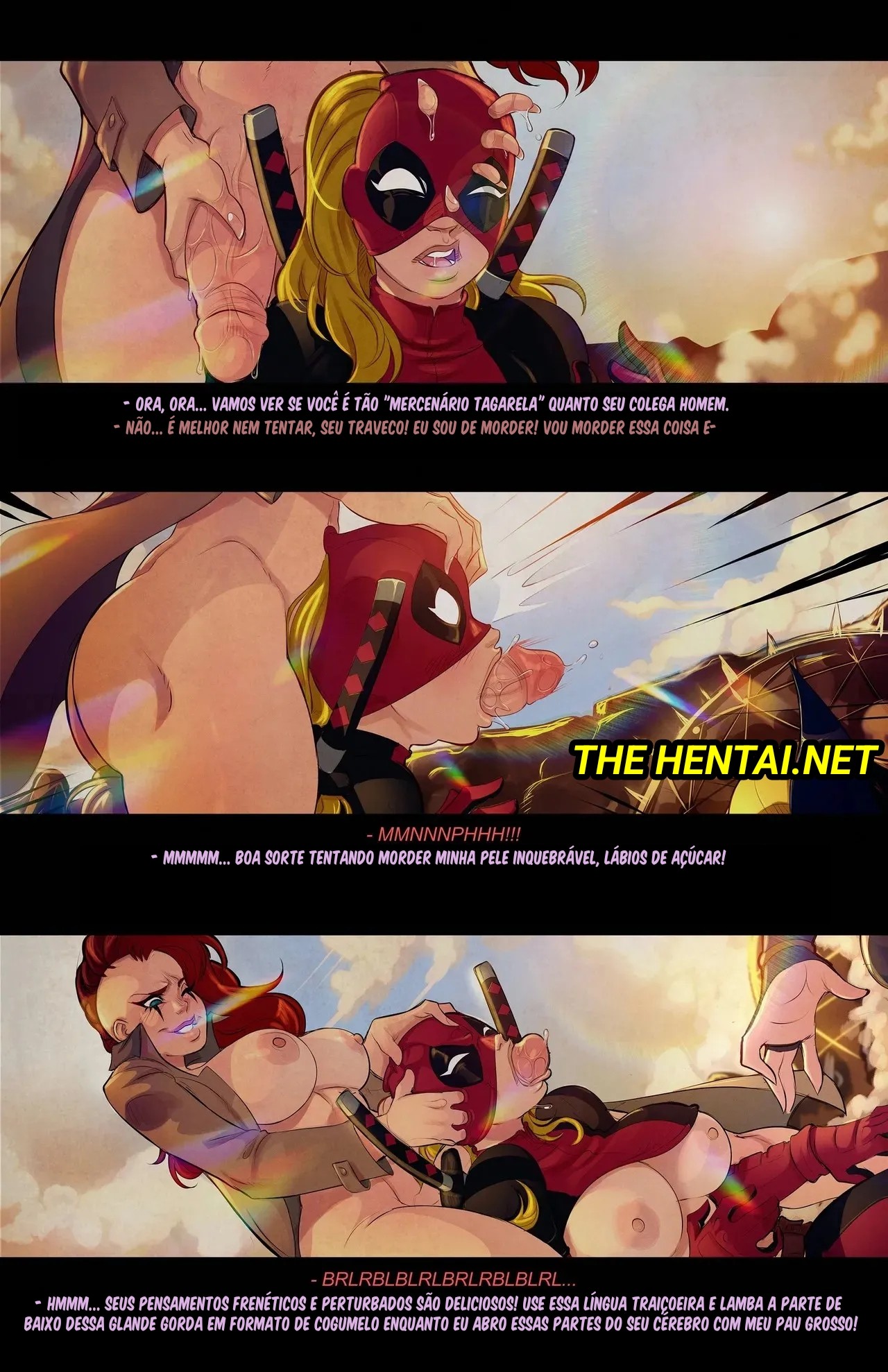 Lady Deadpool And Wolverine Lady Hentai pt-br 10