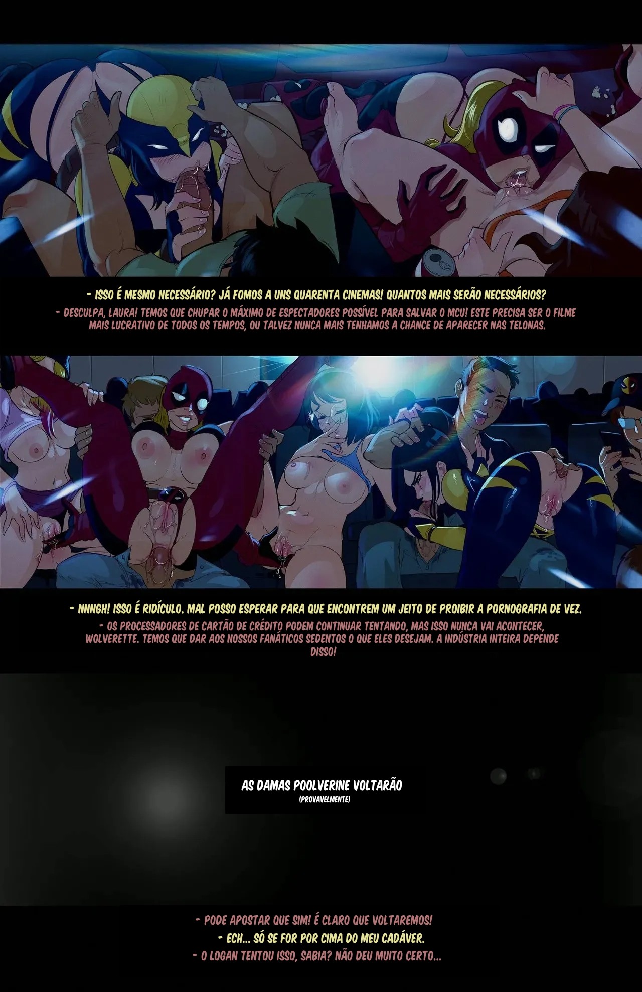 Lady Deadpool And Wolverine Lady Hentai pt-br 18