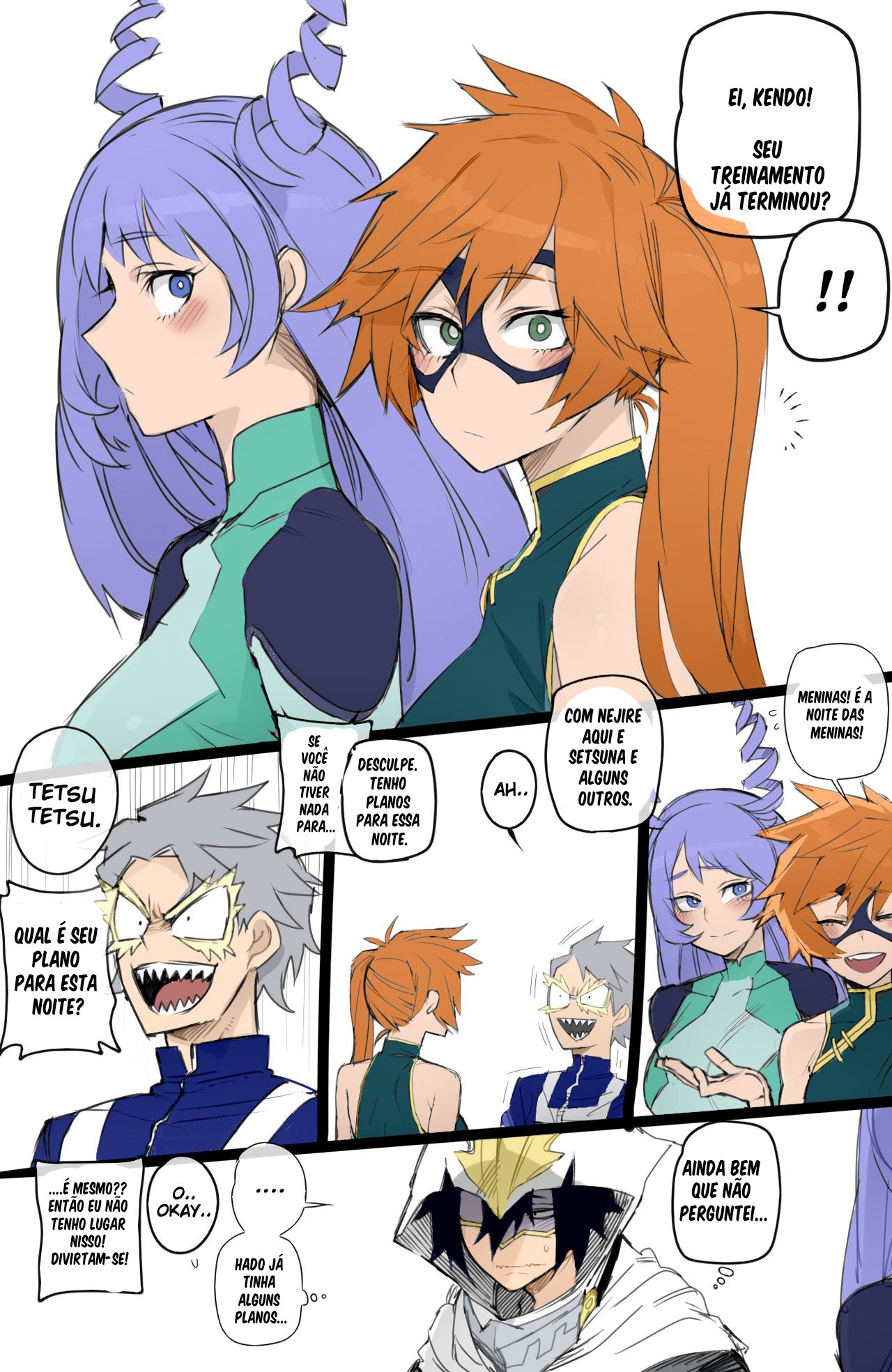 My Hero Harem By Ratatatat74 Hentai pt-br 63