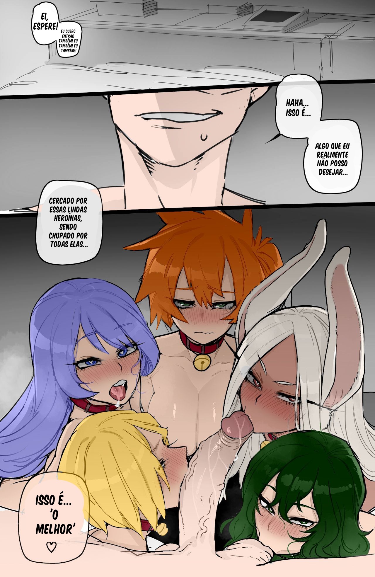 My Hero Harem By Ratatatat74 Hentai pt-br 85