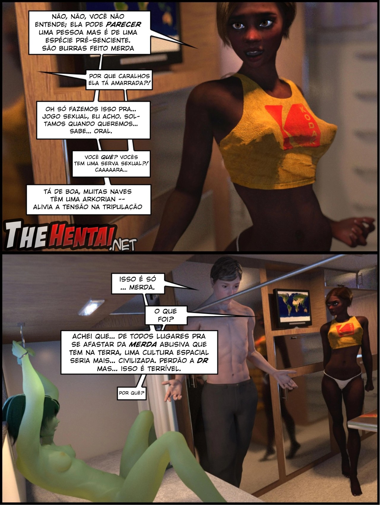 One Human, Being Part 2: Priority Green Hentai pt-br 33