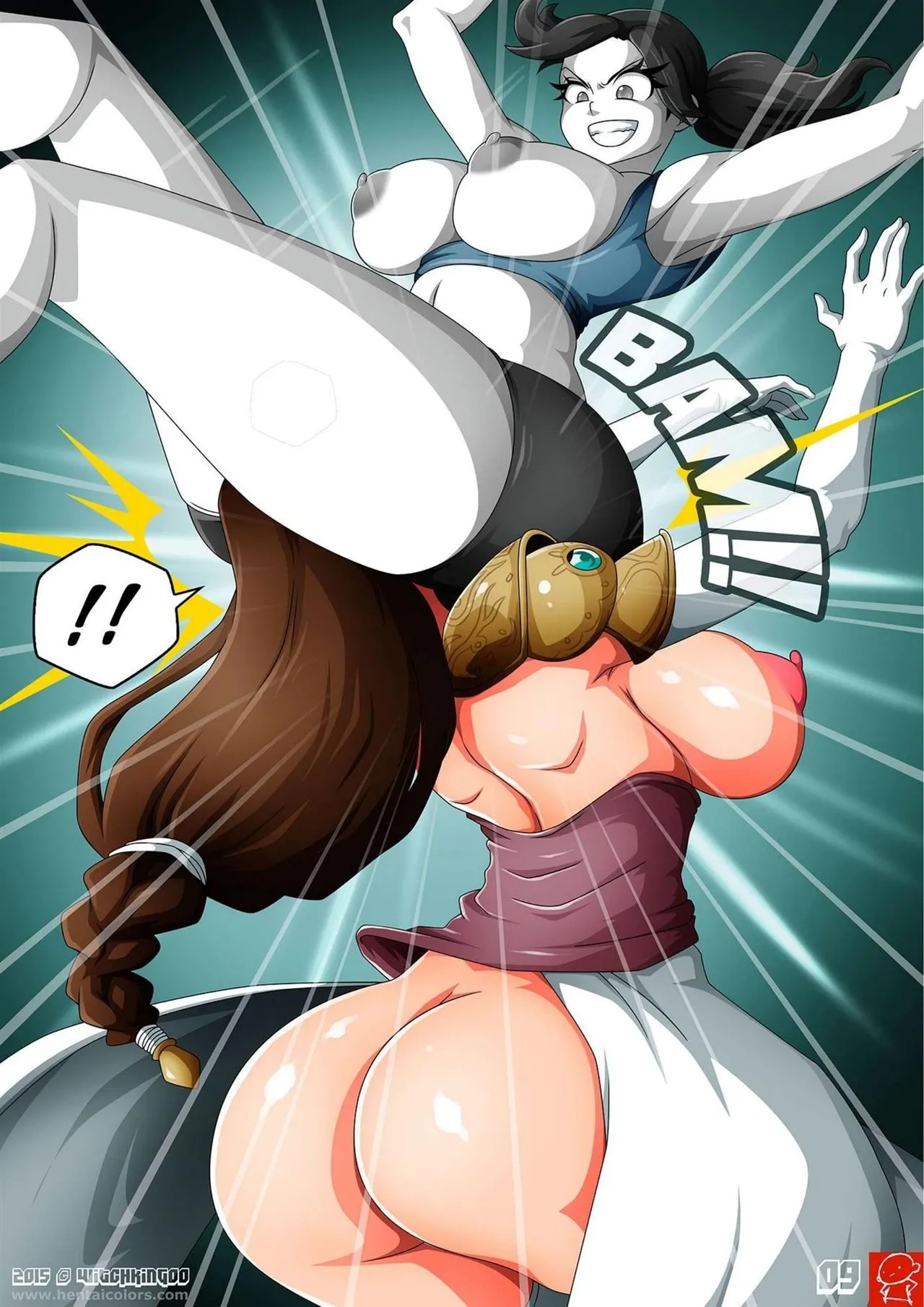 SUPER SMASH BROS WK00 Hentai pt-br 11