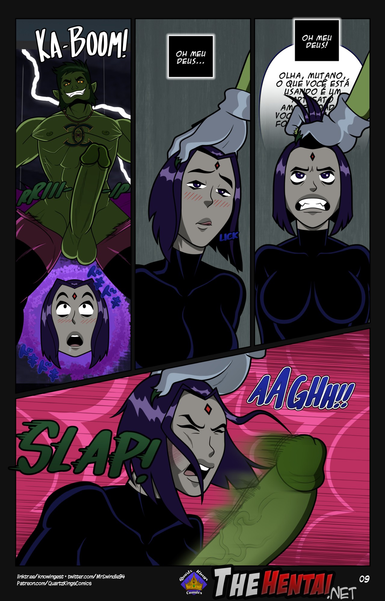 Titans: Primal Urges Page Hentai pt-br 10