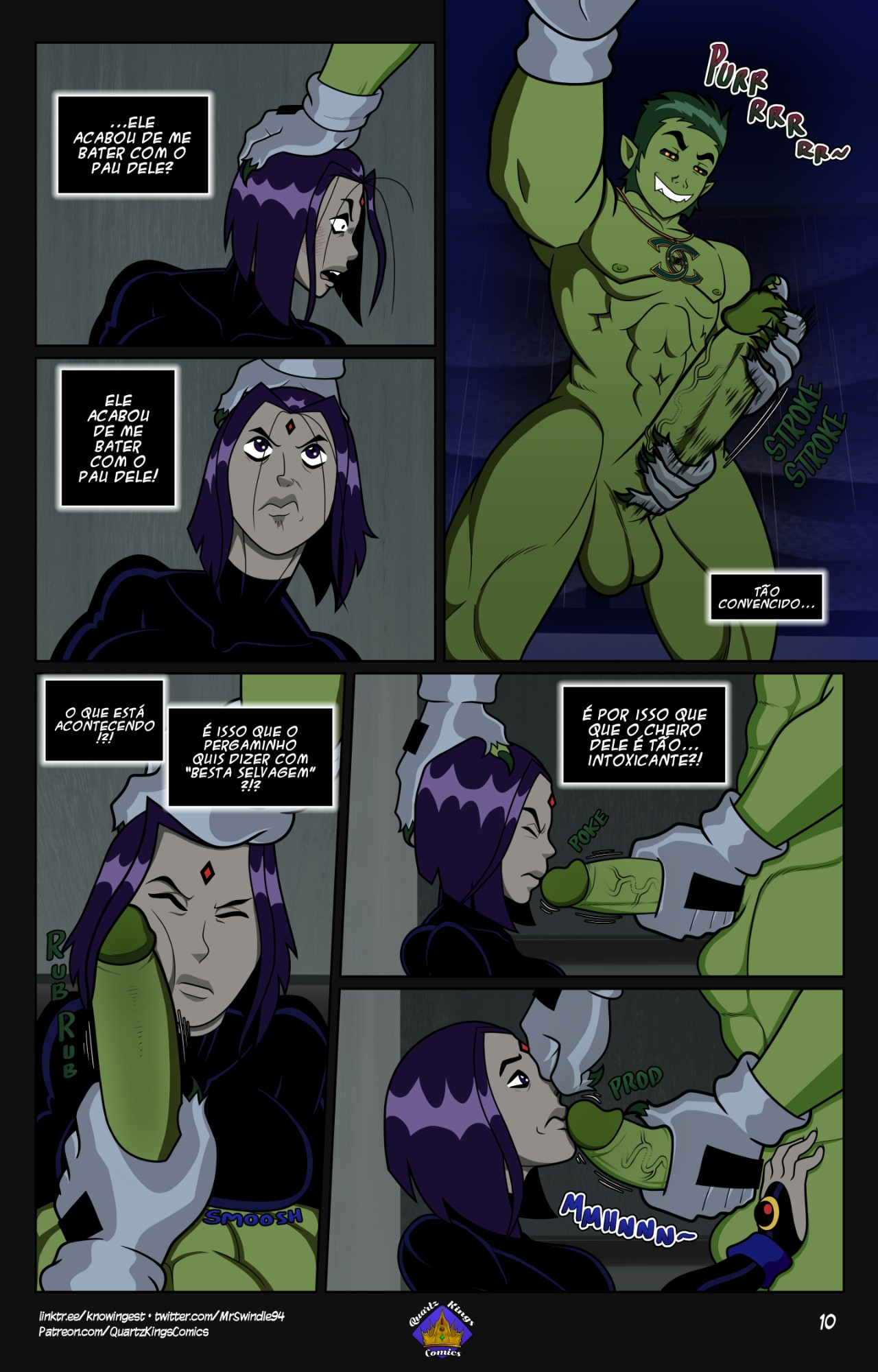 Titans: Primal Urges Page Hentai pt-br 11