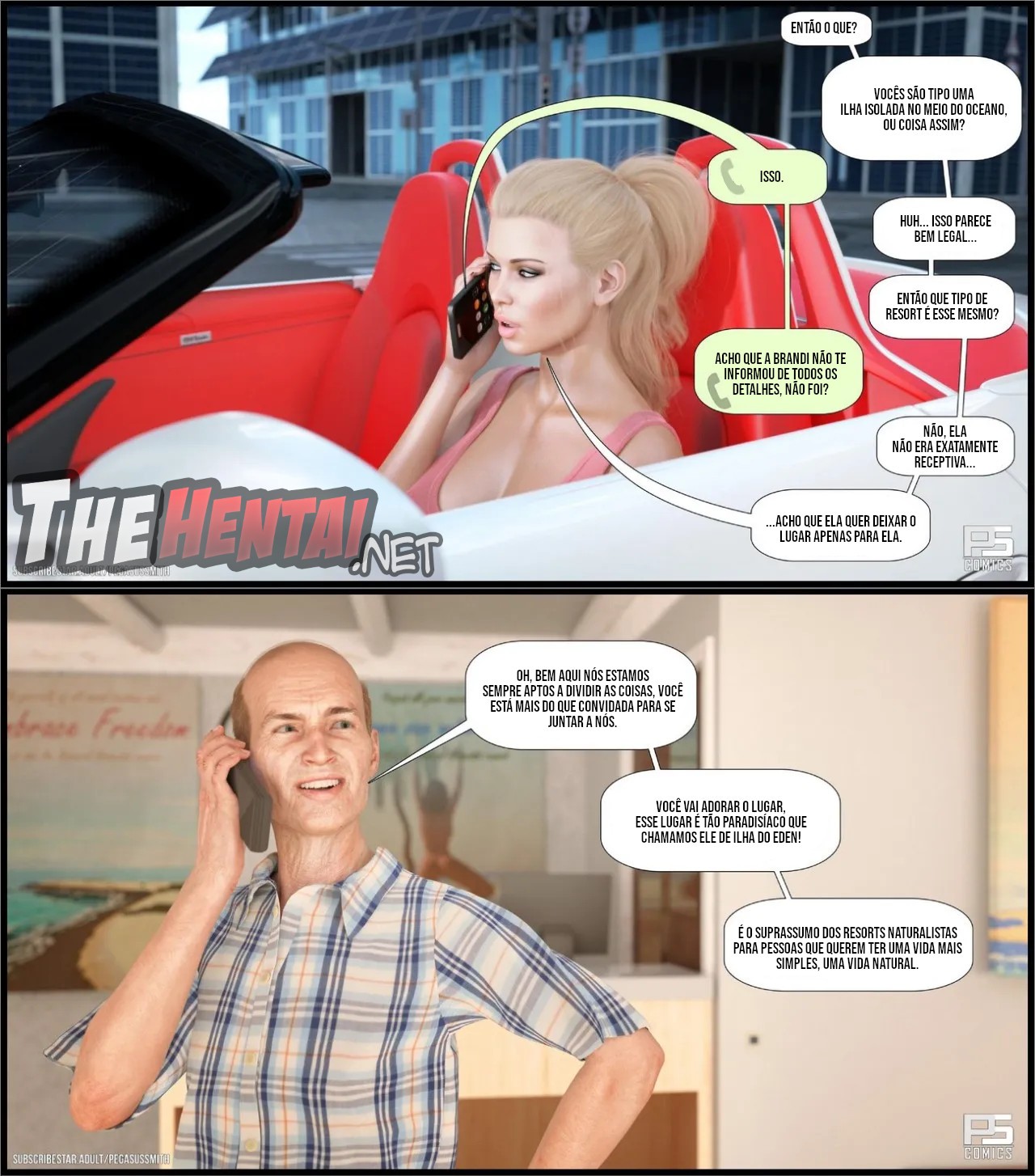 Au Naturel Part 8 Hentai pt-br 45