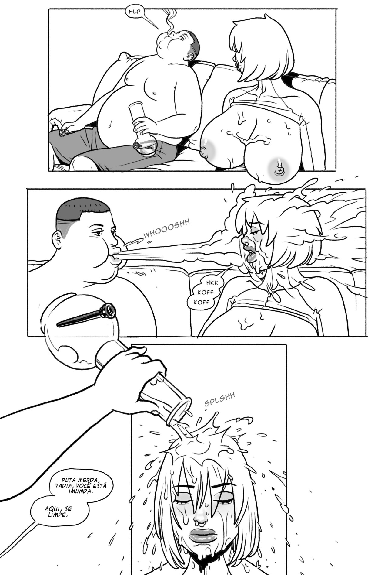 Bang My Bully: Power Girl Gets Bullied Hentai pt-br 20