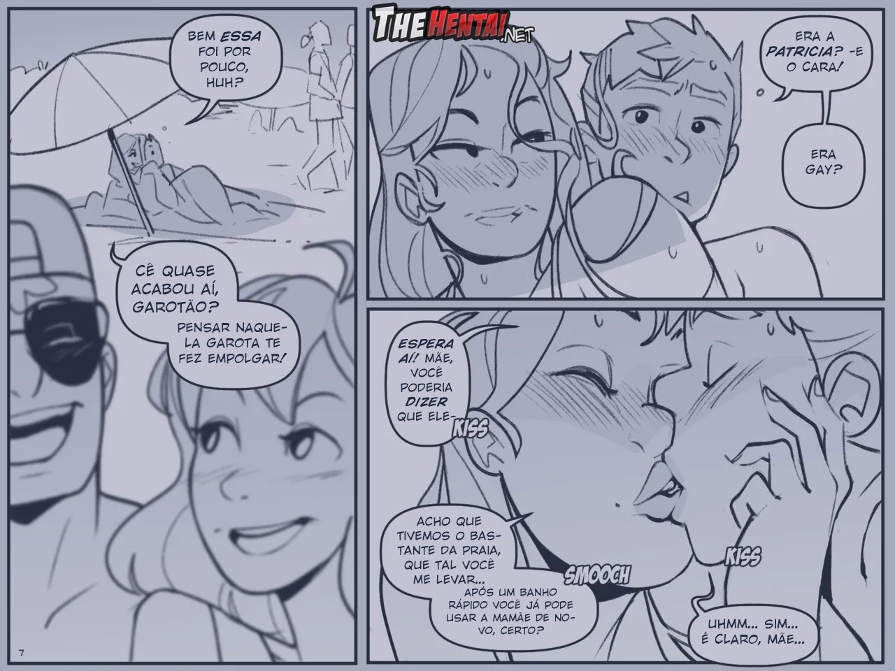 Beach Relief Hentai pt-br 07