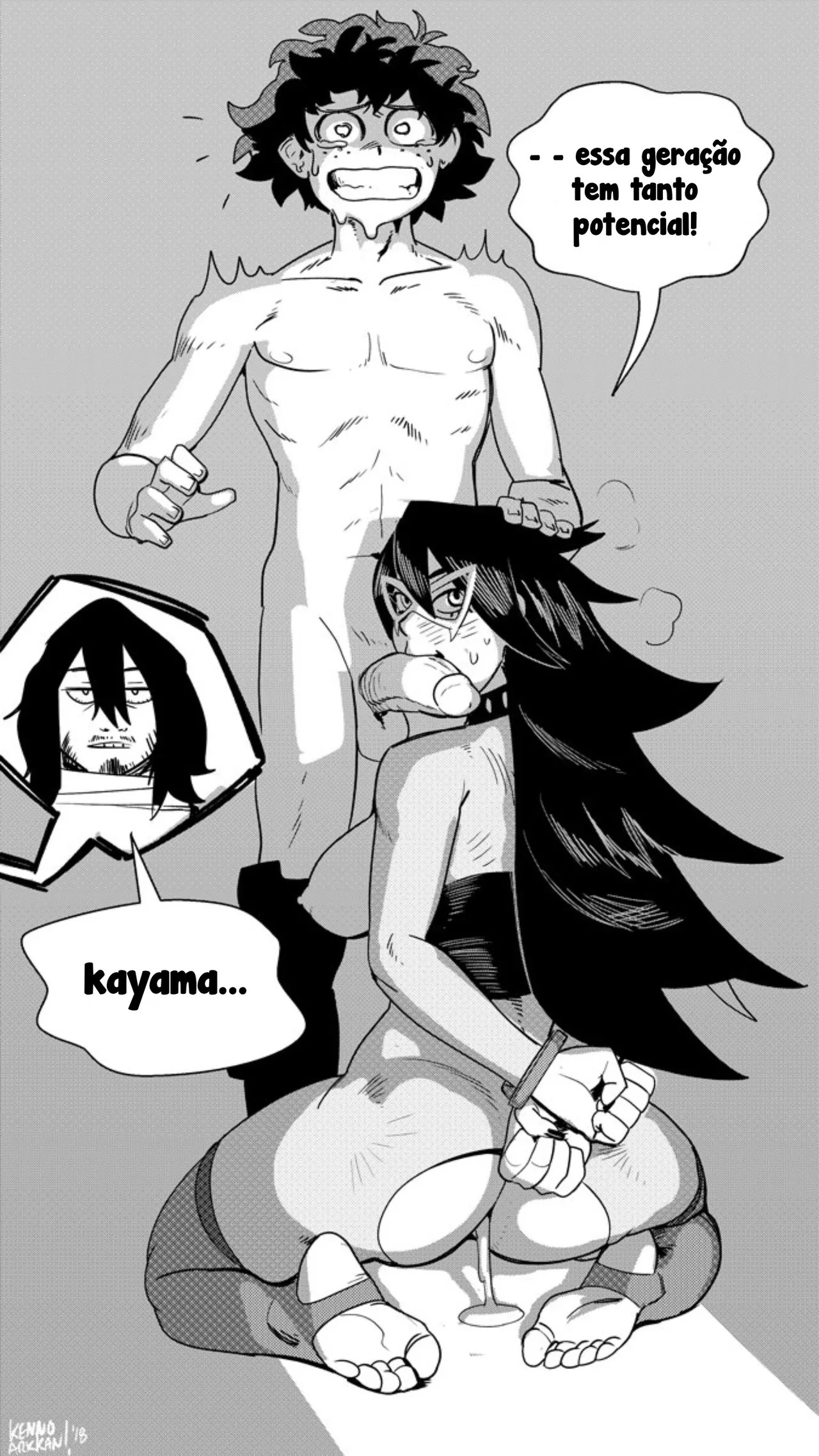 Deku And Midnight Hentai pt-br 09