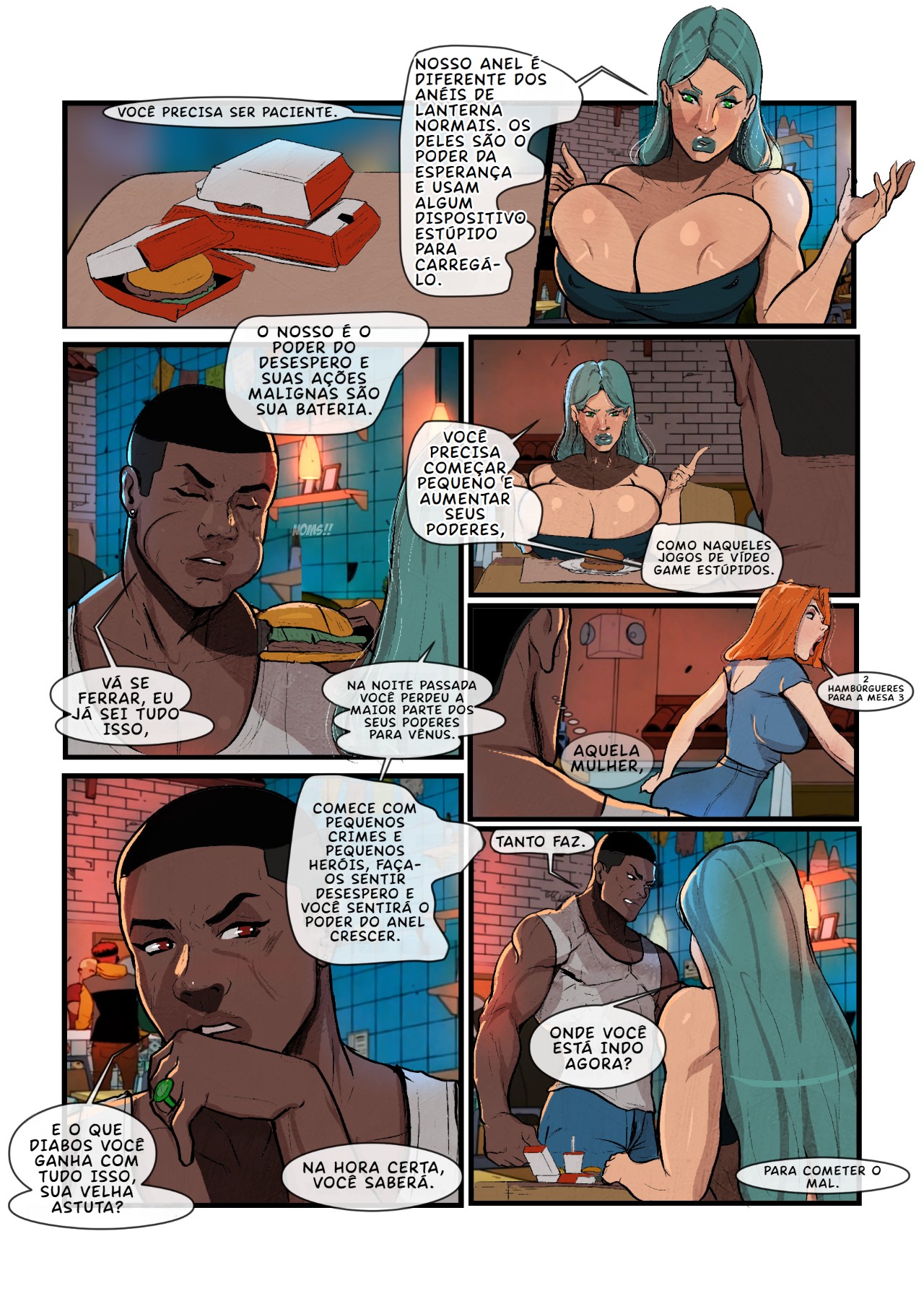 Dominion Part 2: Bats In The City Hentai pt-br 03