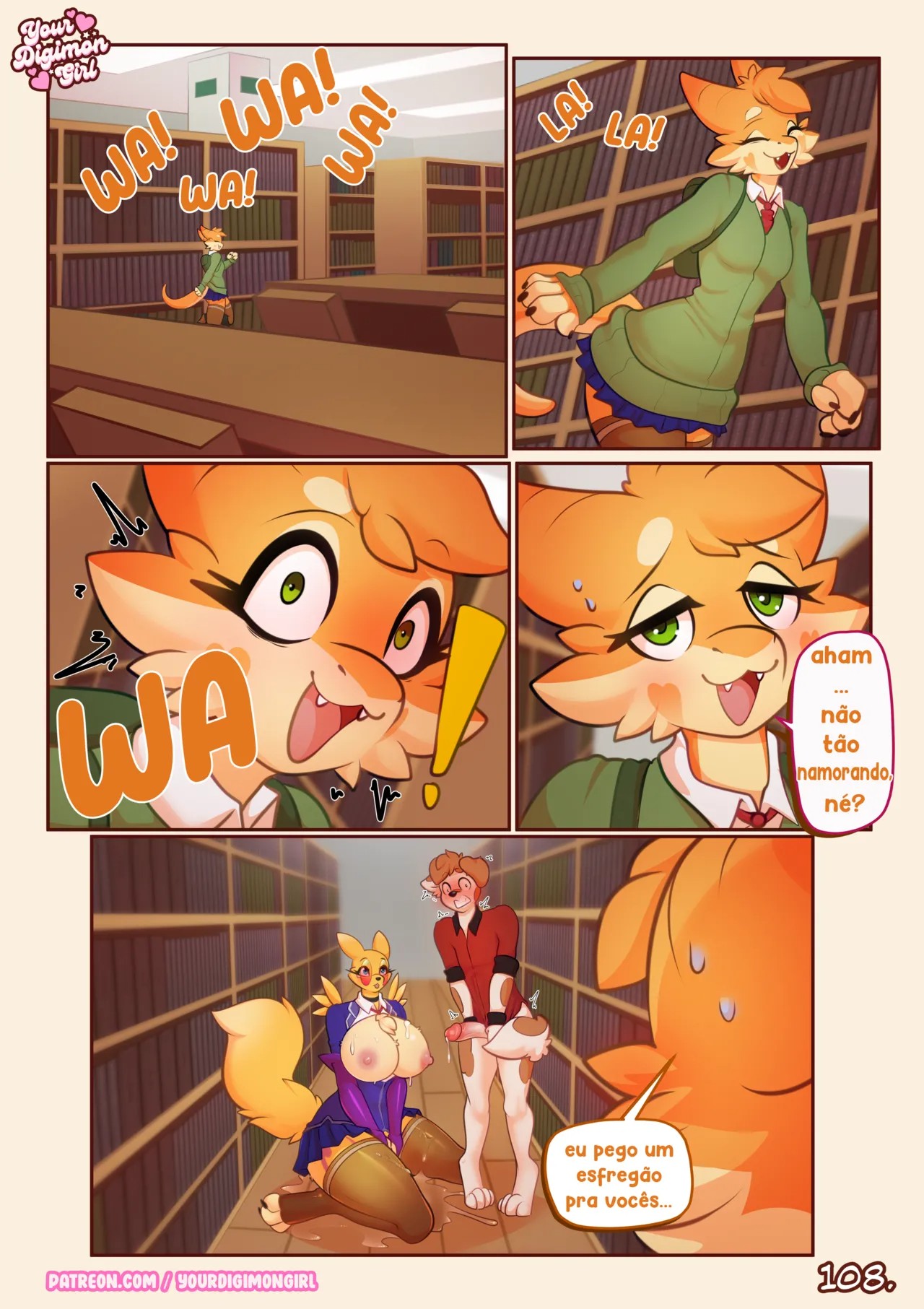 How 2 Hide Your Renamon Hentai pt-br 110