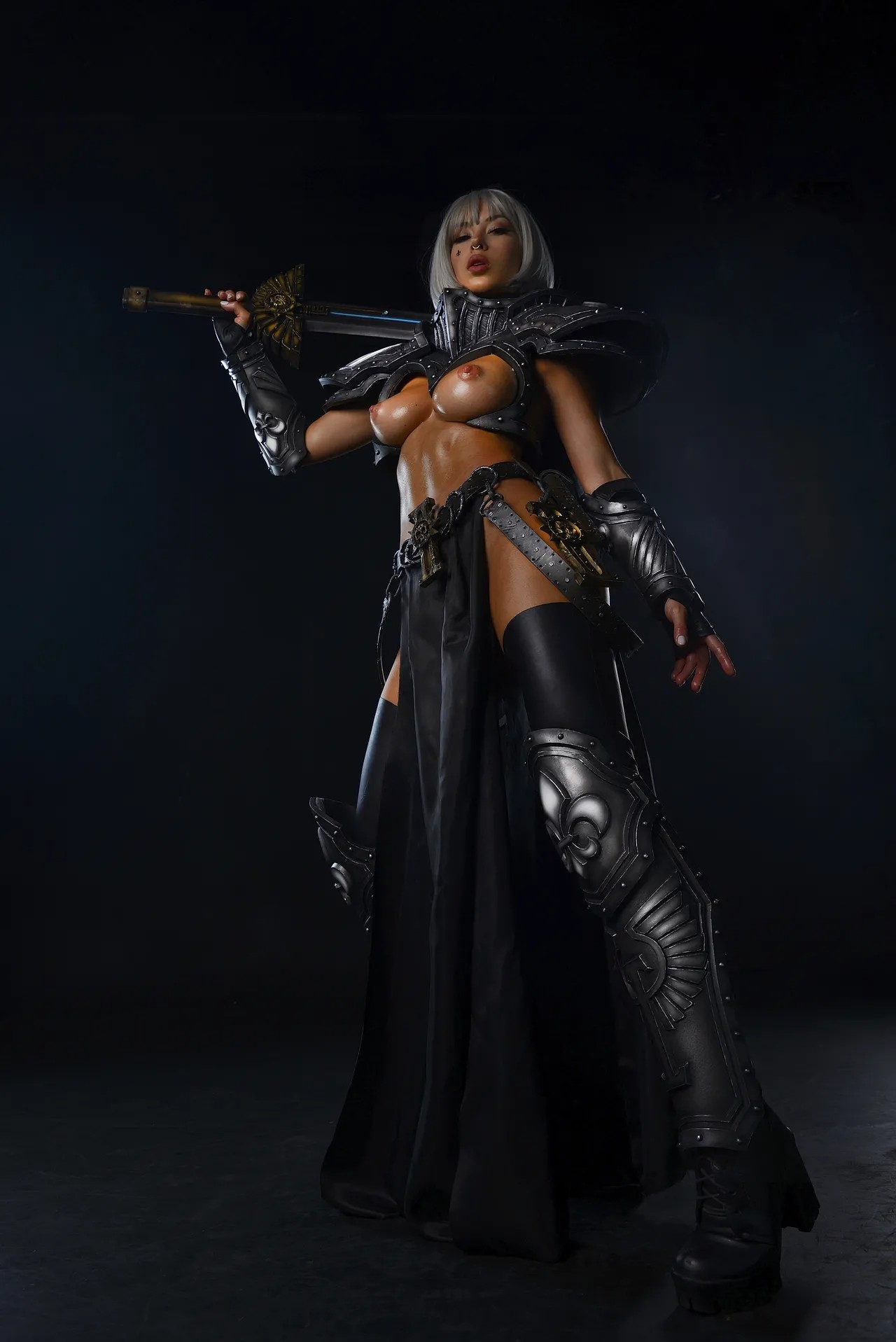 Natasha Roik: Sisters Of Battle Cosplay Hentai pt-br 04