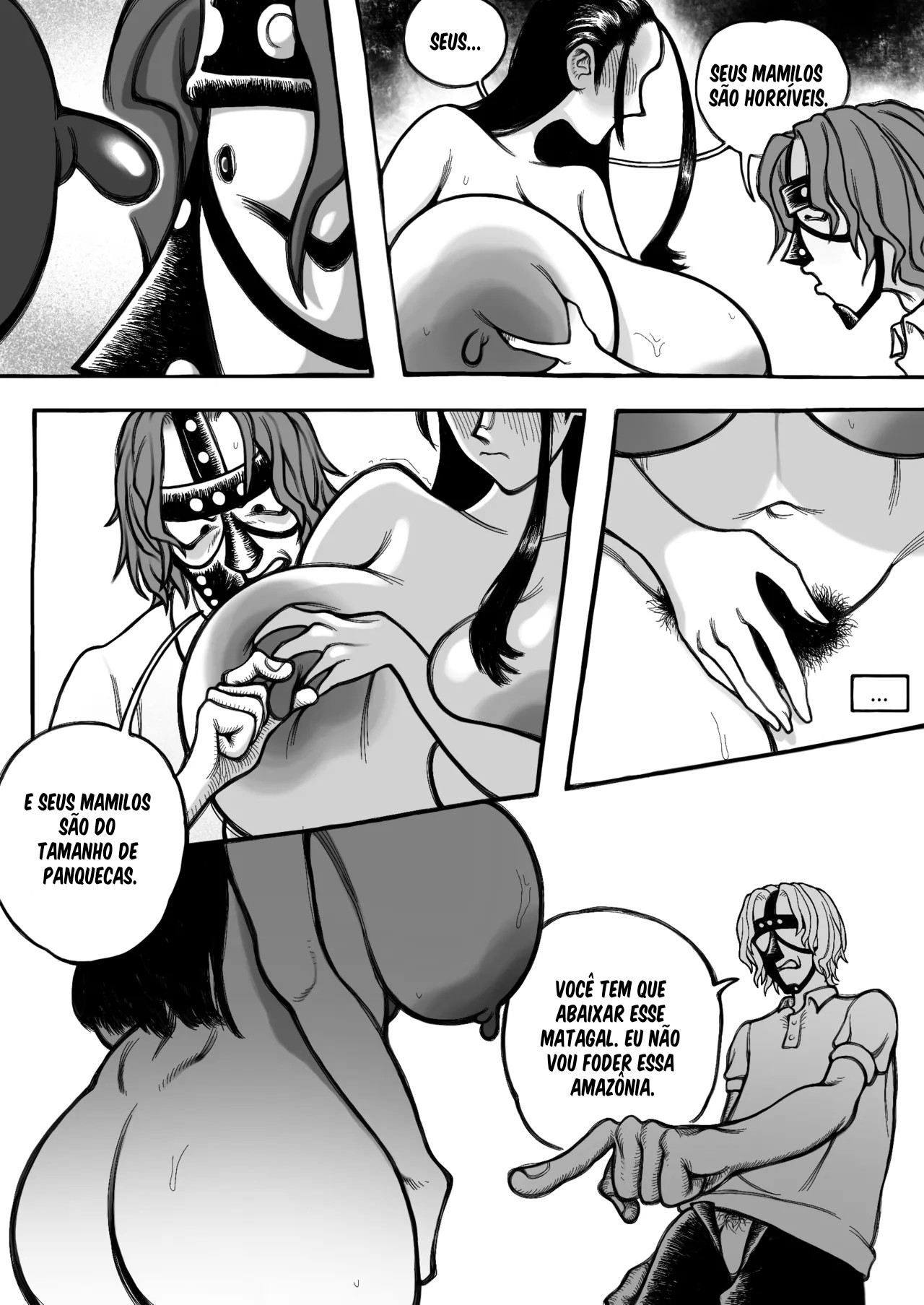 Nico Robin Fucked a Horse And Now I'm Blackmailing Her. Hentai pt-br 24
