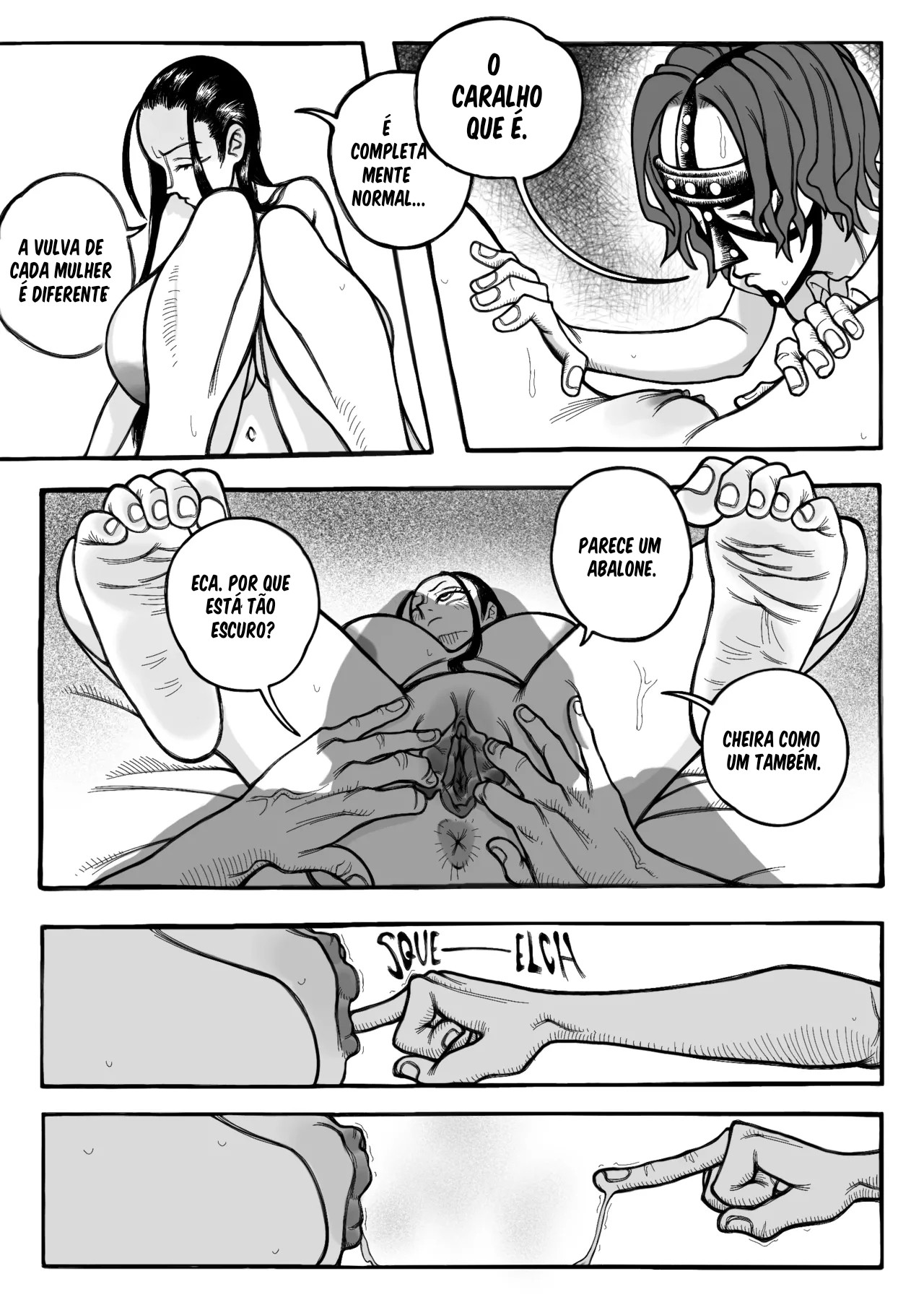 Nico Robin Fucked a Horse And Now I'm Blackmailing Her. Hentai pt-br 27