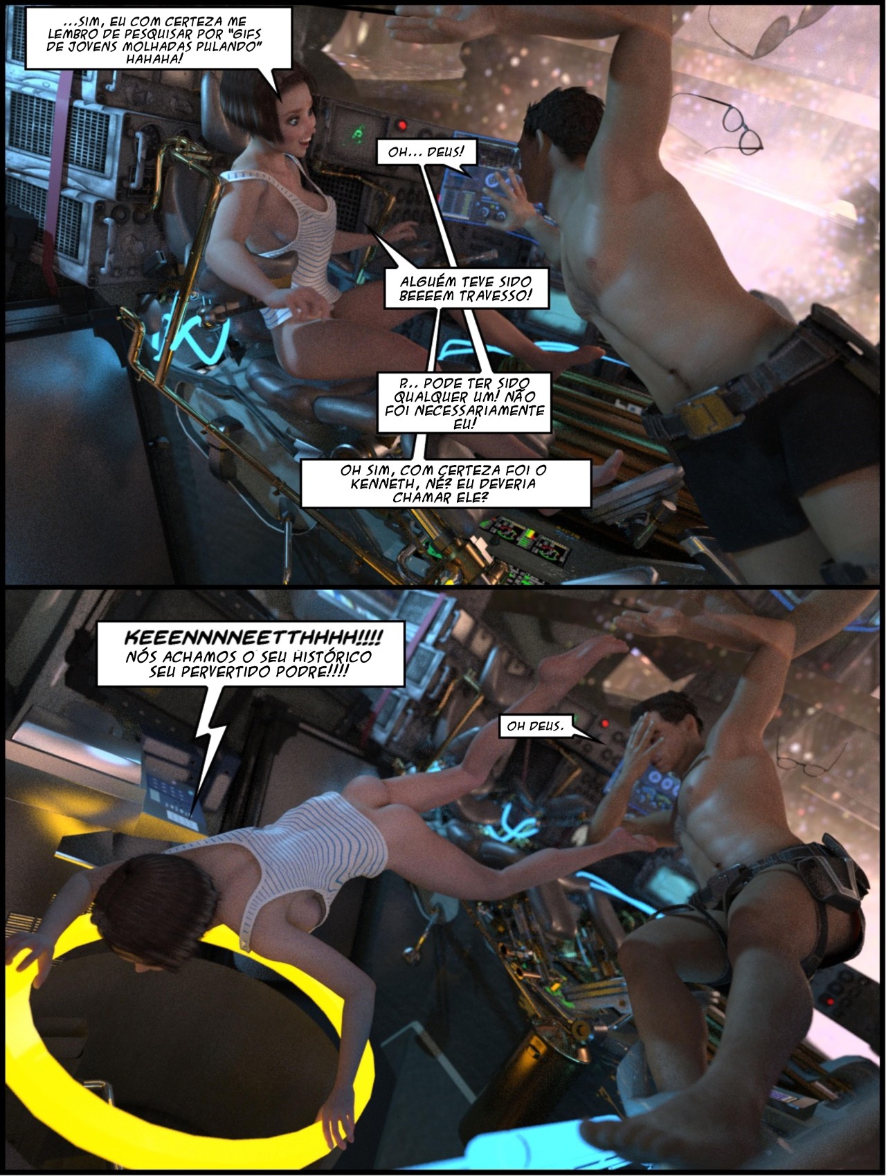 One Human Being Part 7 Hentai pt-br 75
