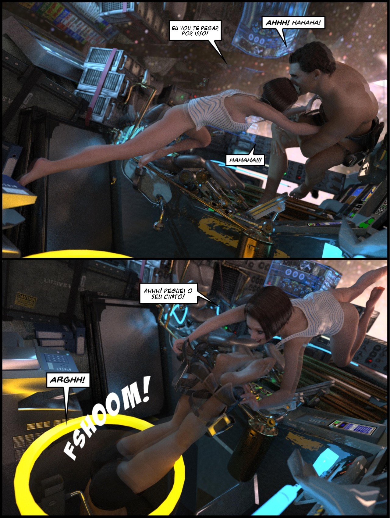 One Human Being Part 7 Hentai pt-br 77