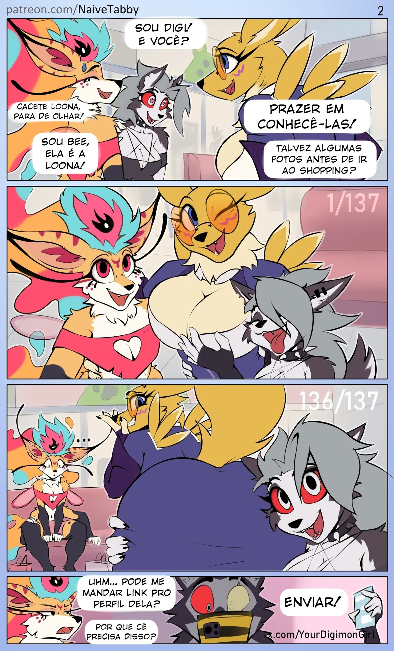 Take a Shot By NaiveTabby Hentai pt-br 46