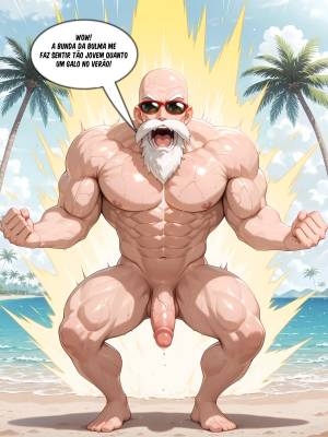 Bulma Fucked By Master Roshi Hentai pt-br 12