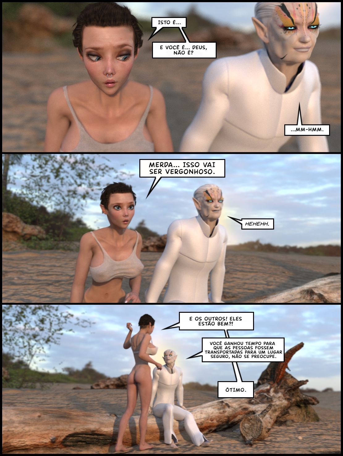 One Human Being Part 8 Hentai pt-br 108