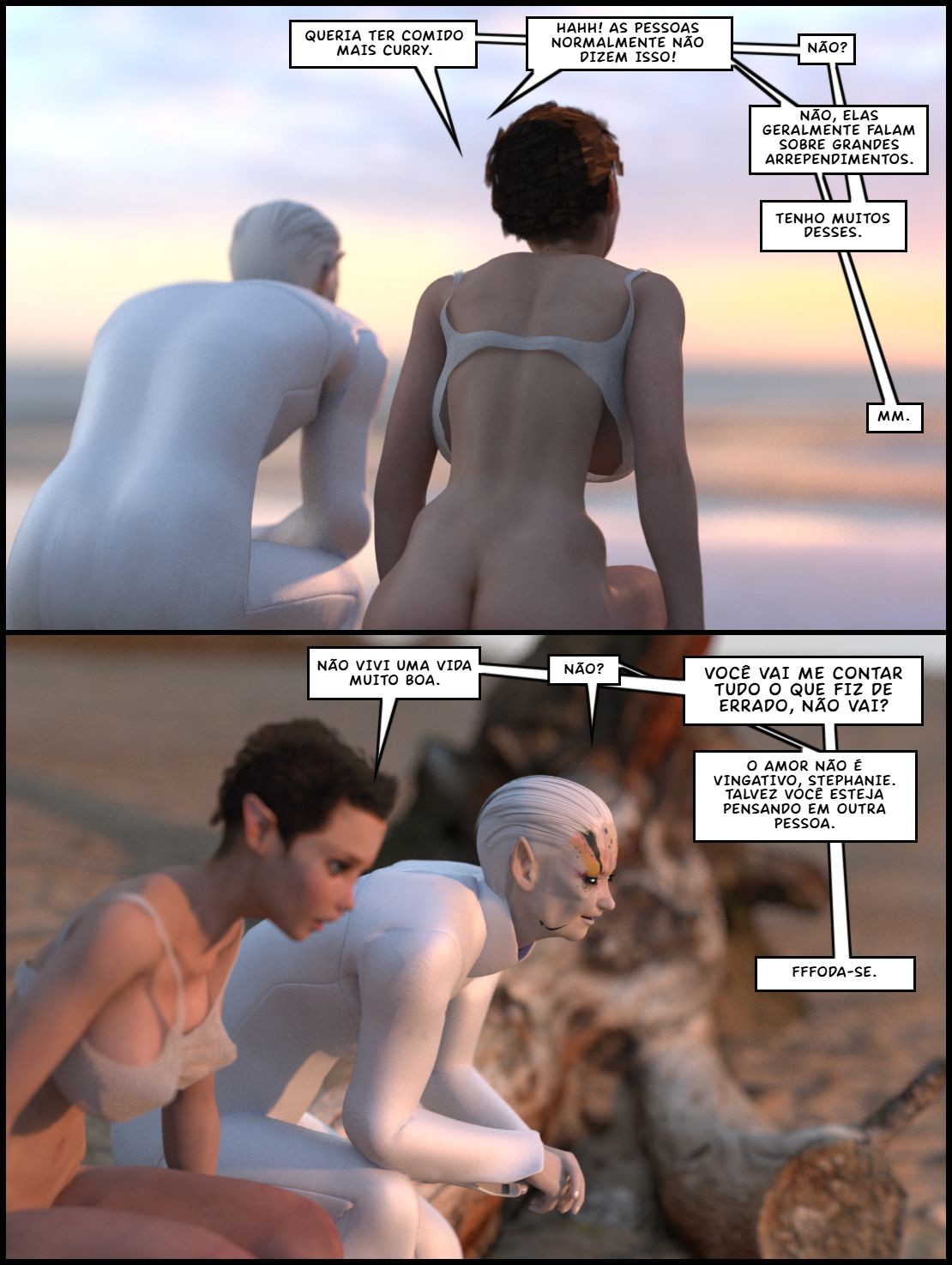 One Human Being Part 8 Hentai pt-br 110