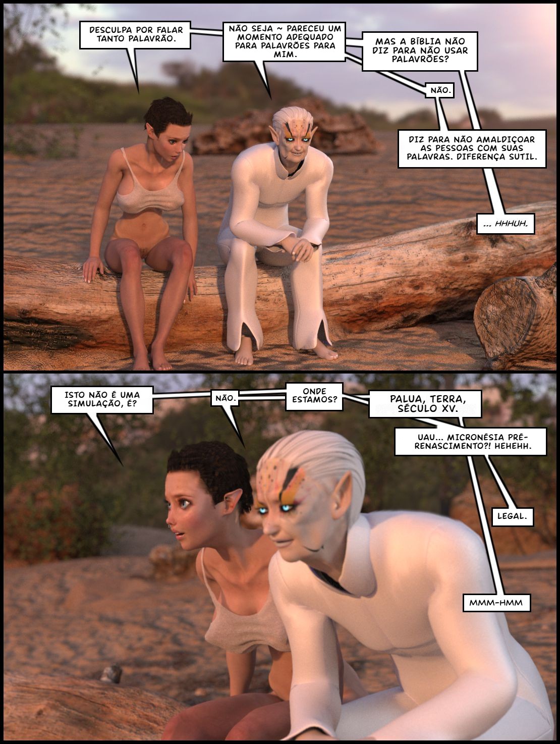 One Human Being Part 8 Hentai pt-br 111