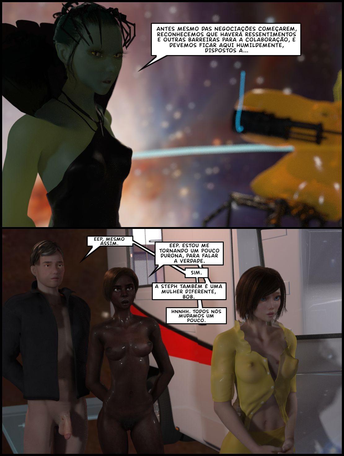 One Human Being Part 8 Hentai pt-br 74