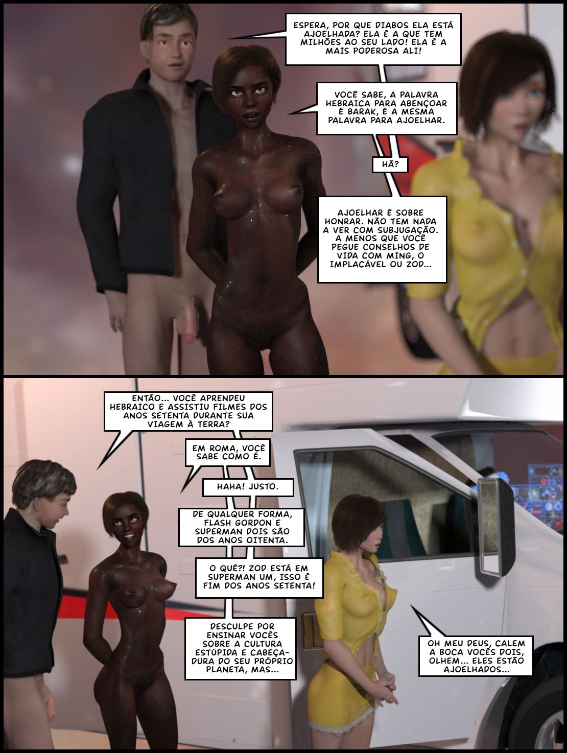 One Human Being Part 8 Hentai pt-br 81